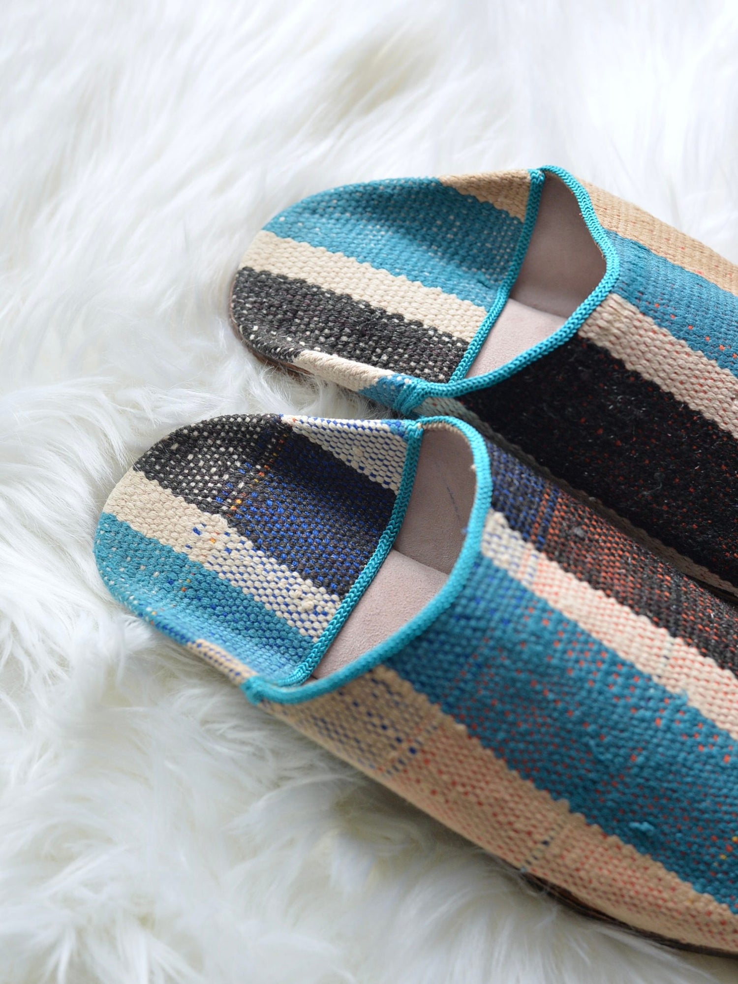 ヴィンテージHIKE 外履きバブーシュ(約24.5cm)