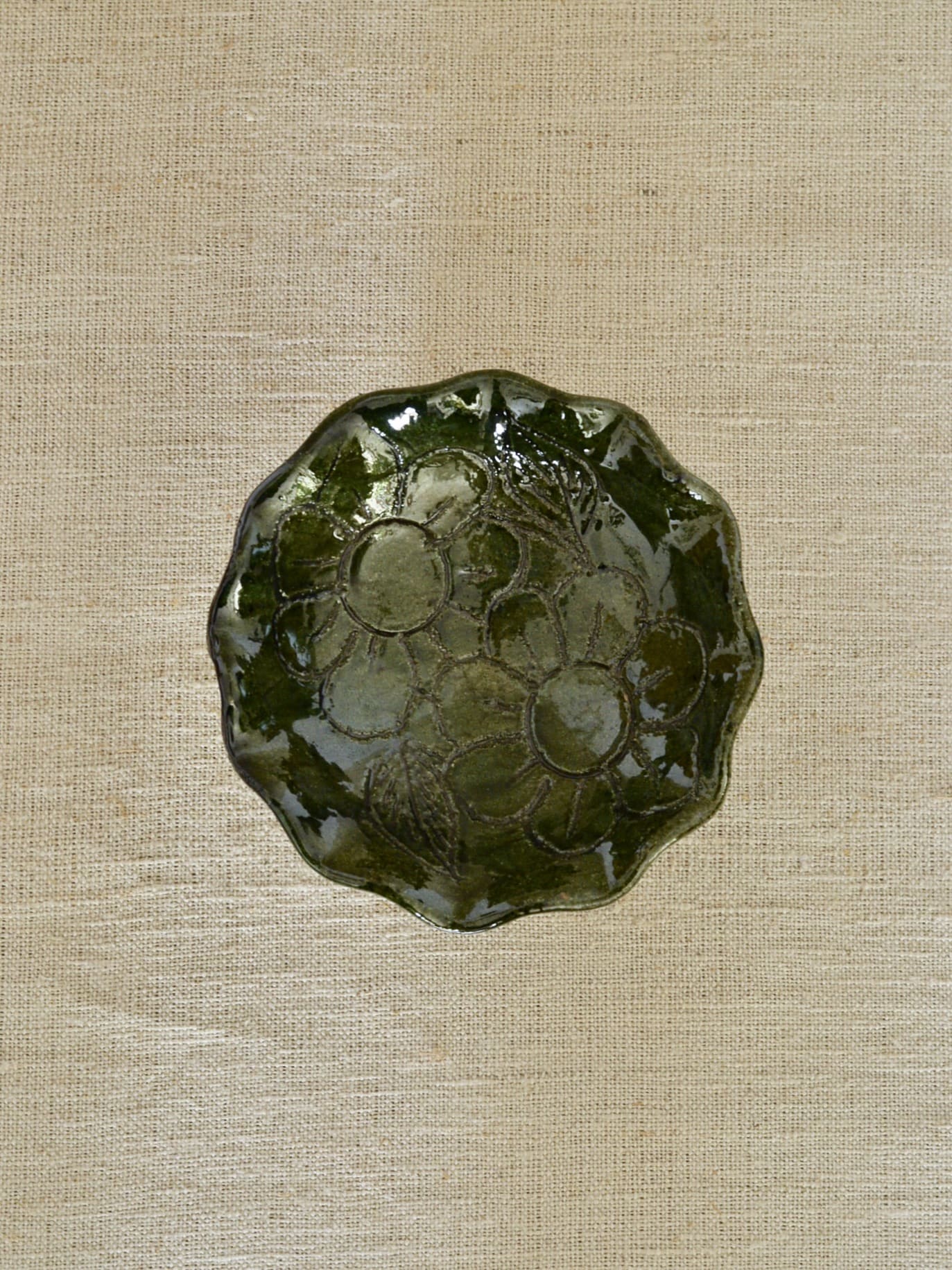 メキシコ 陶器 グリーン