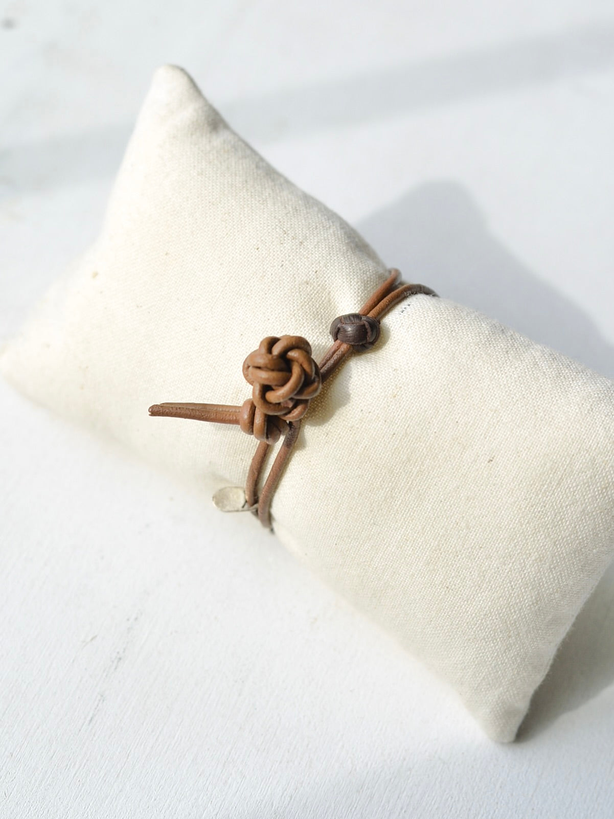 半貴石 レザーブレスレット