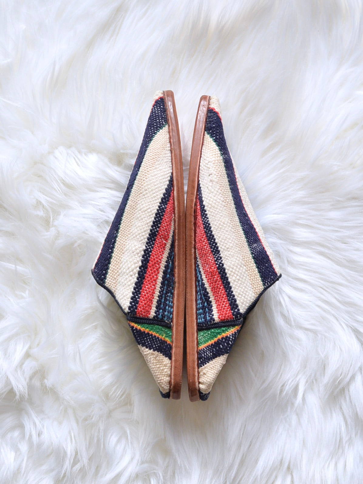 ヴィンテージHIKE 外履きバブーシュ(約23.5~24cm)