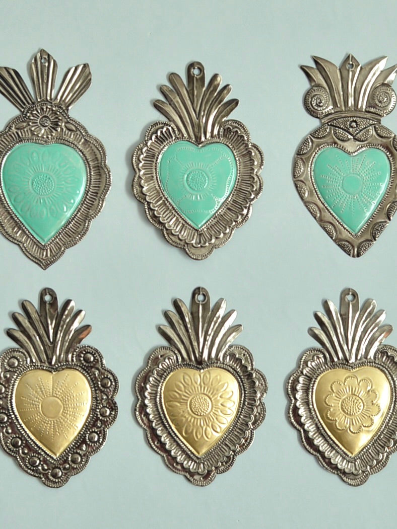 メキシコ ブリキ 壁掛けオーナメント オハラタ