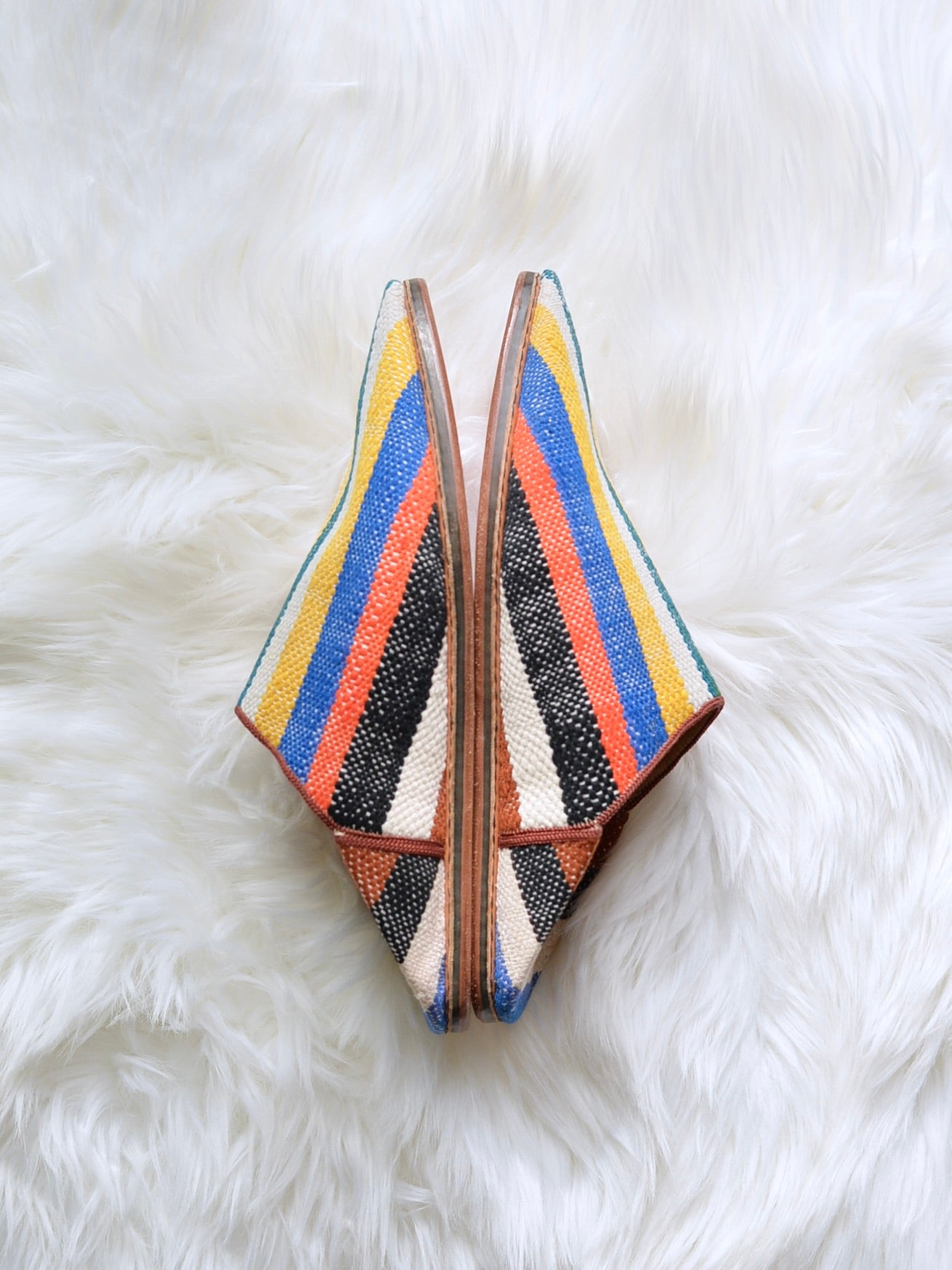 ヴィンテージHIKE 外履きバブーシュ(約24.5cm)