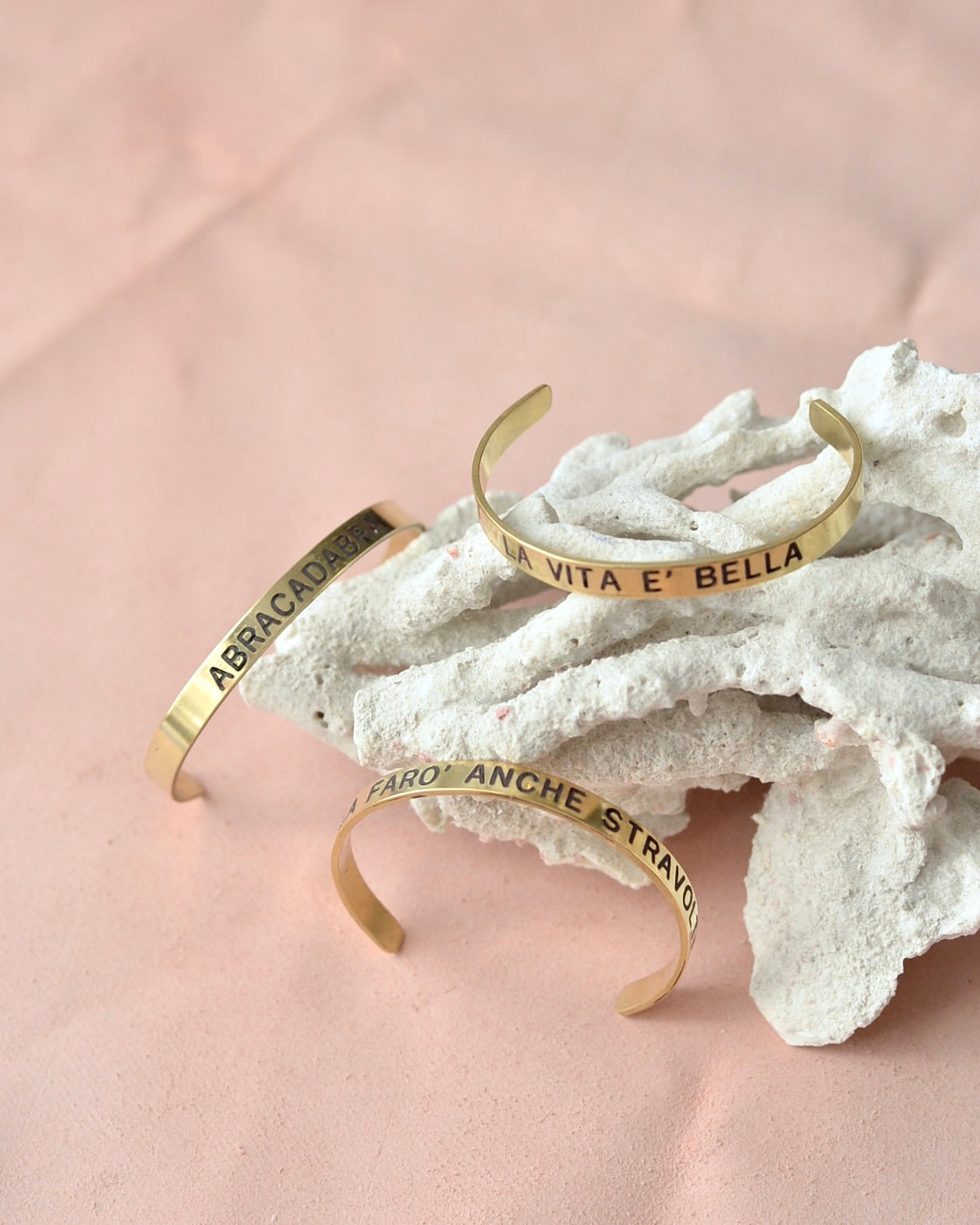 刻印入り 真鍮 バングル