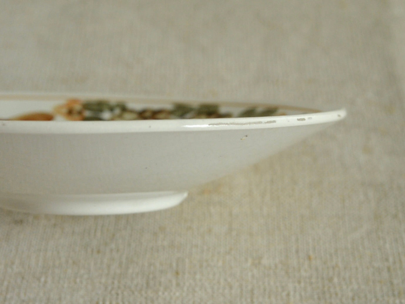 ヴィンテージ ヴウォツワヴェク陶器 中深皿 壁掛け