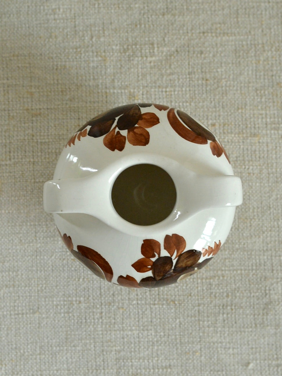 ヴィンテージ ヴウォツワヴェク陶器 フラワーベース