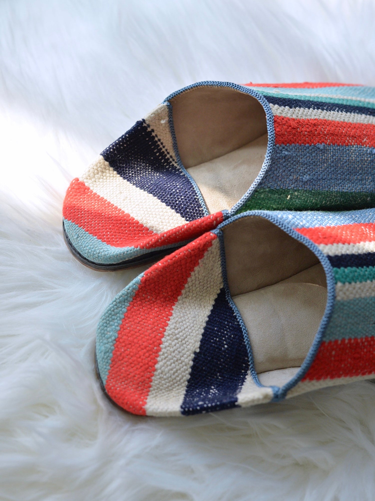 ヴィンテージHIKE 外履きバブーシュ(約24.5~25cm)