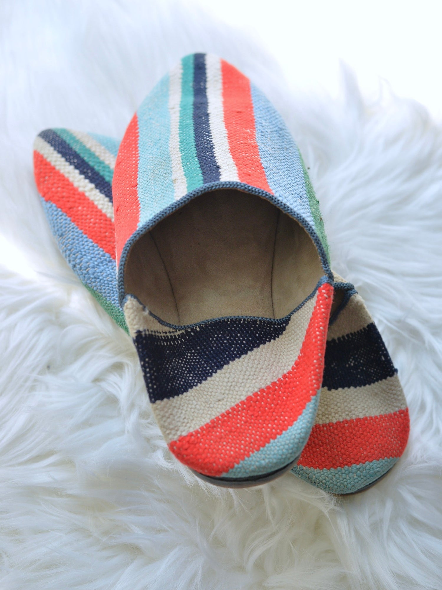 ヴィンテージHIKE 外履きバブーシュ(約24.5~25cm)