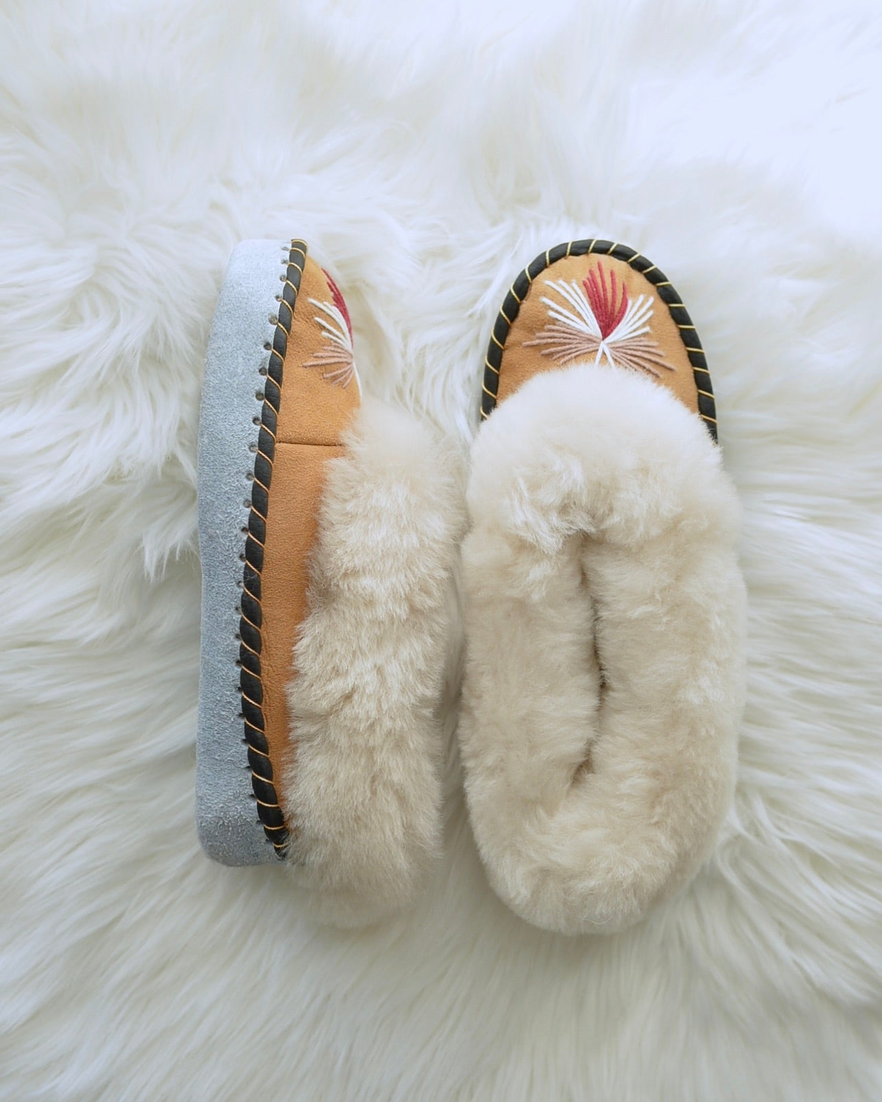 シープスキン ルームシューズ