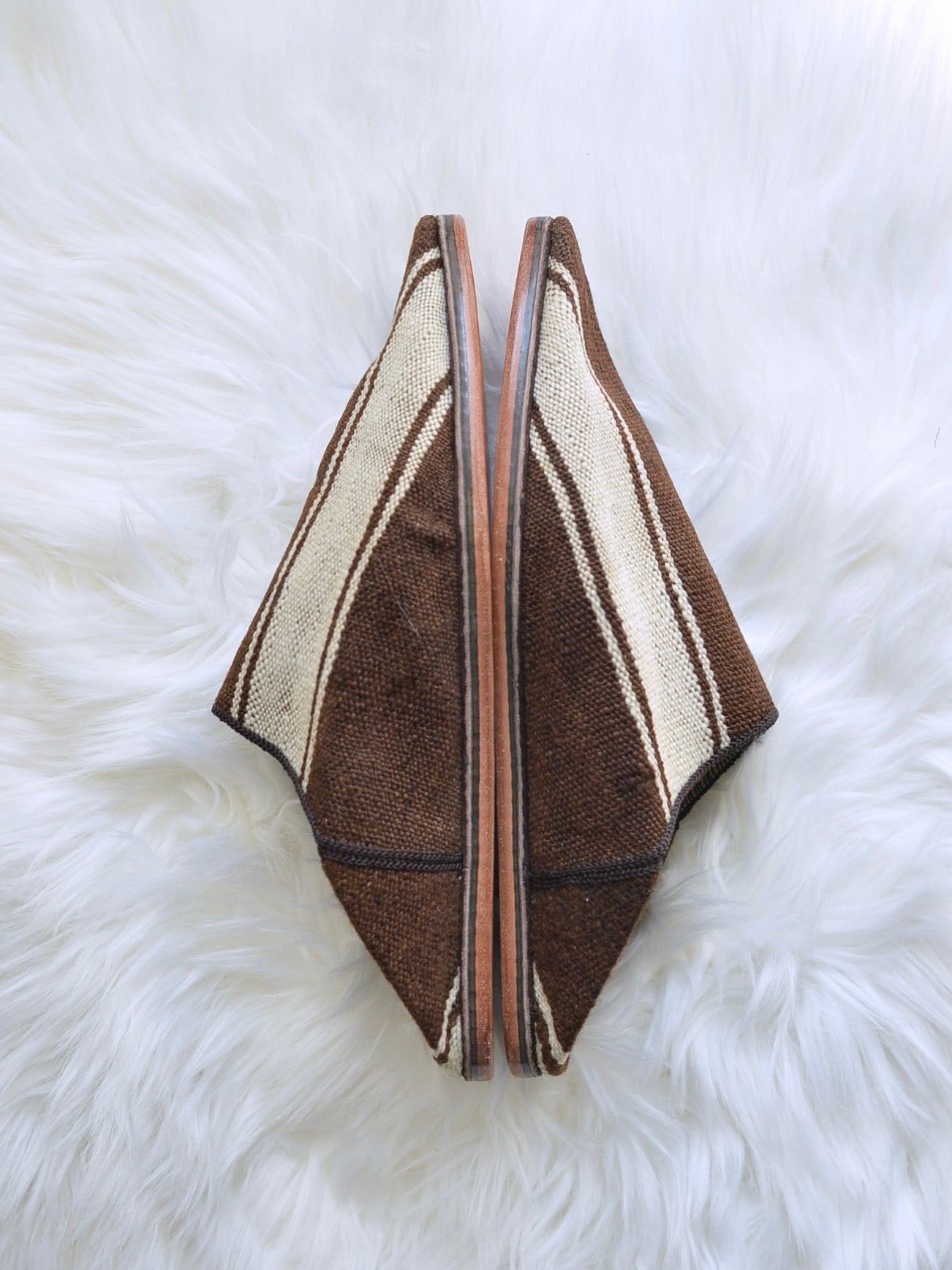 ヴィンテージHIKE 外履きバブーシュ(約24.5~25cm)