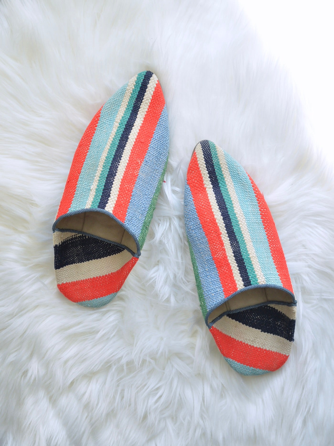 ヴィンテージHIKE 外履きバブーシュ(約24.5~25cm)