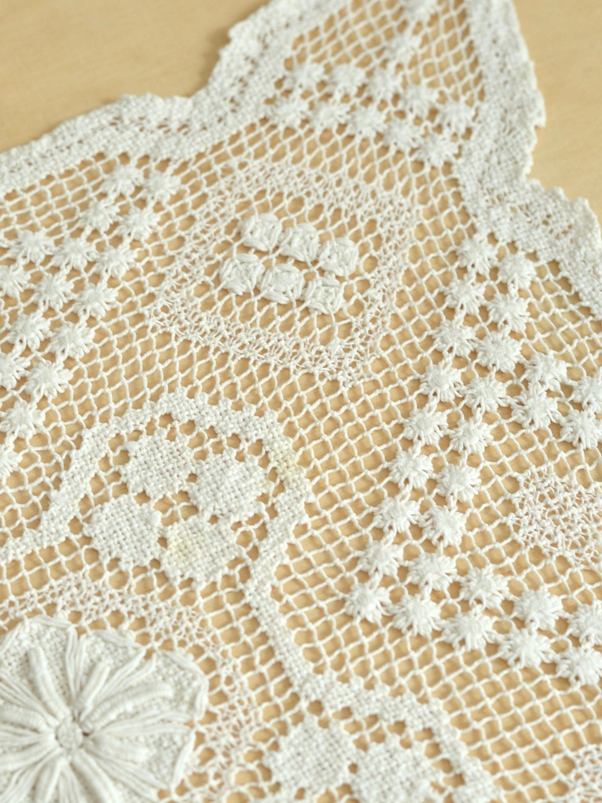 クロシェ レースクロス 45cm