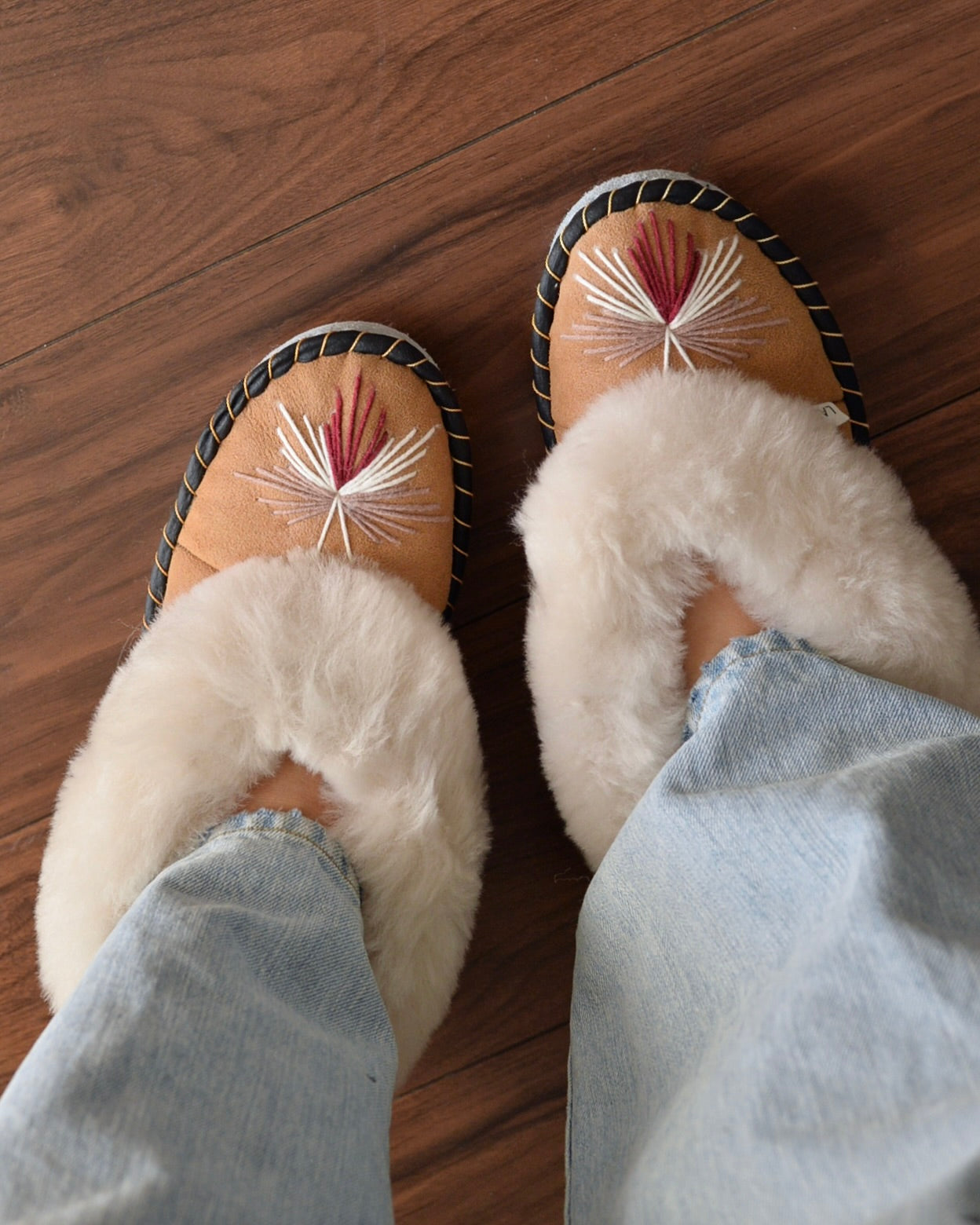 シープスキン ルームシューズ