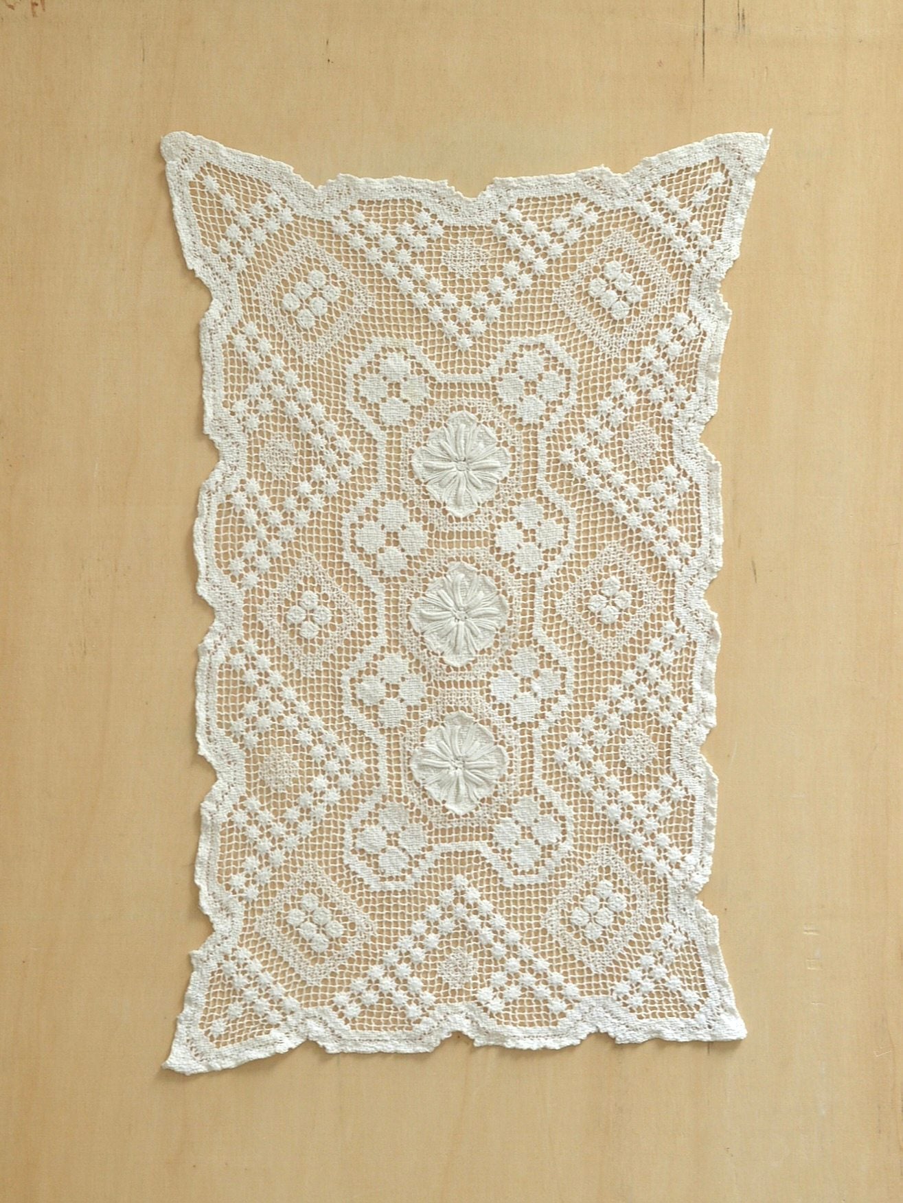 クロシェ レースクロス 45cm