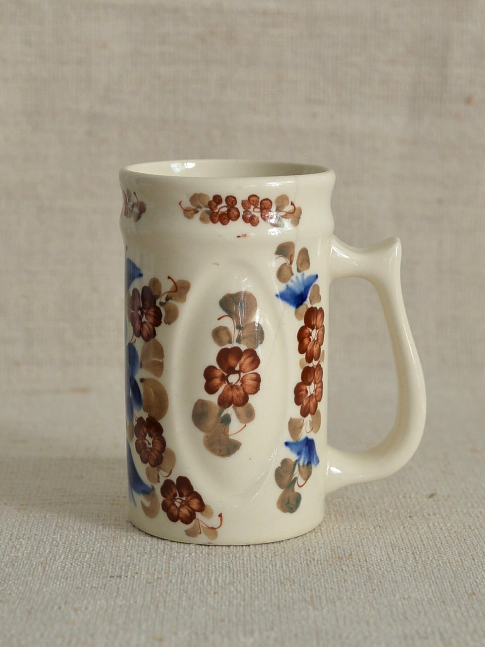 ヴィンテージ ヴウォツワヴェク陶器 ピッチャー