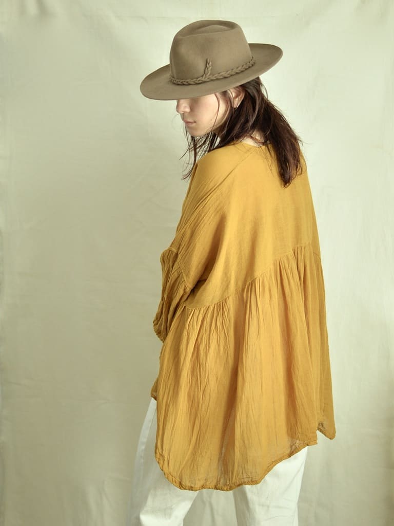 メキシココットン ギャザーブラウス Sol