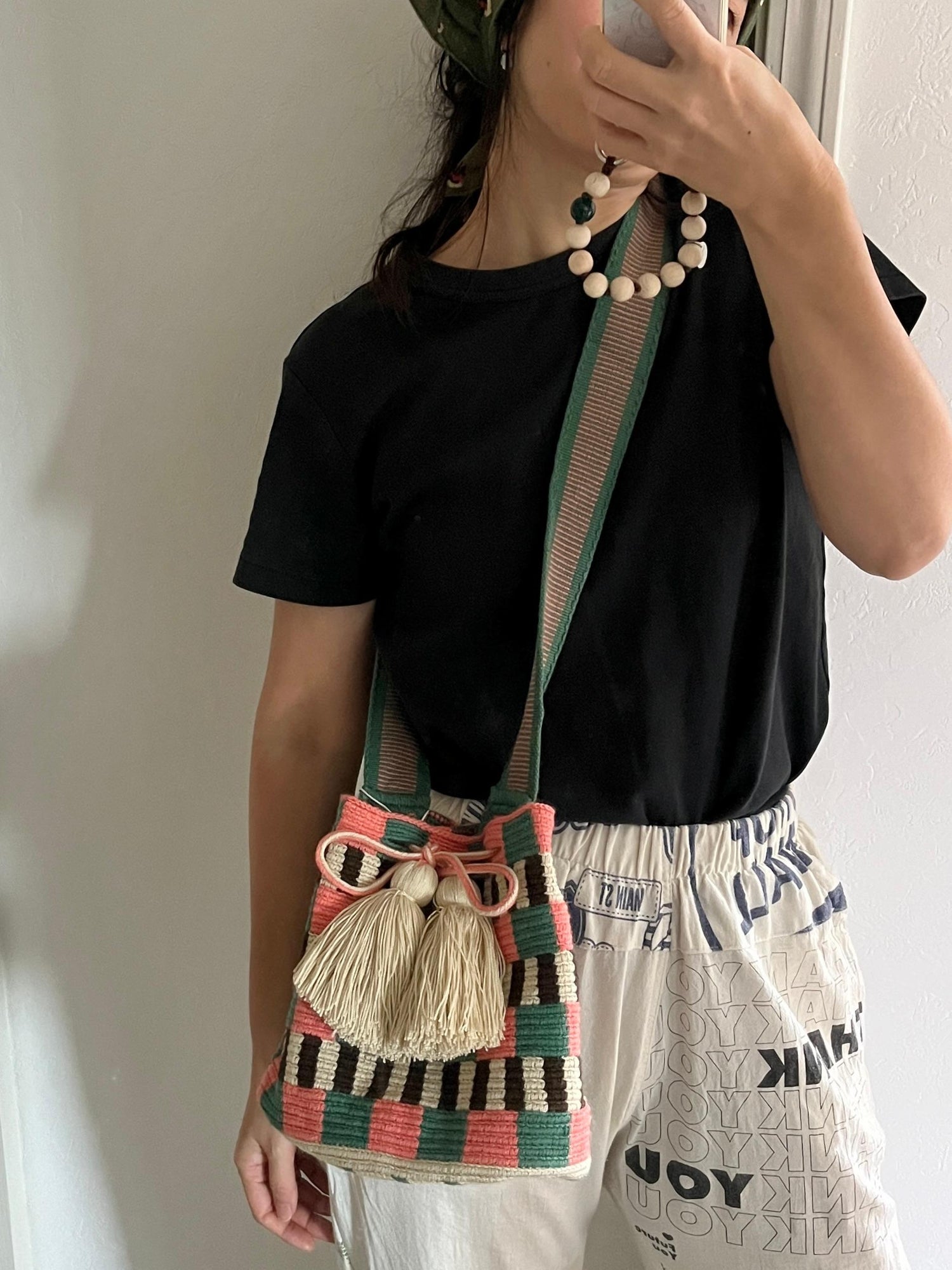 【残り1点】コロンビアのモチーラ ワユーバッグ