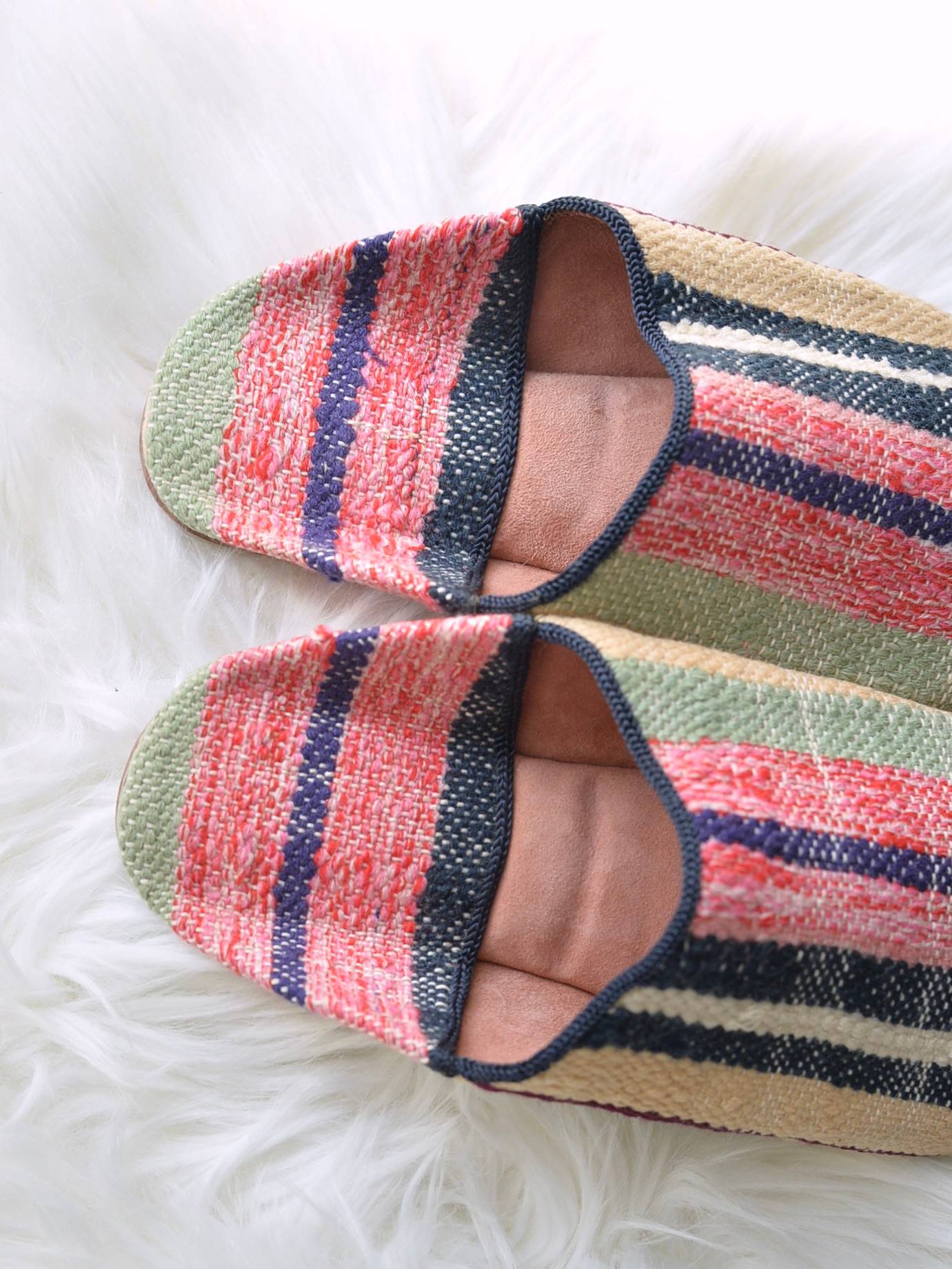 ヴィンテージHIKE 外履きバブーシュ(約24cm)