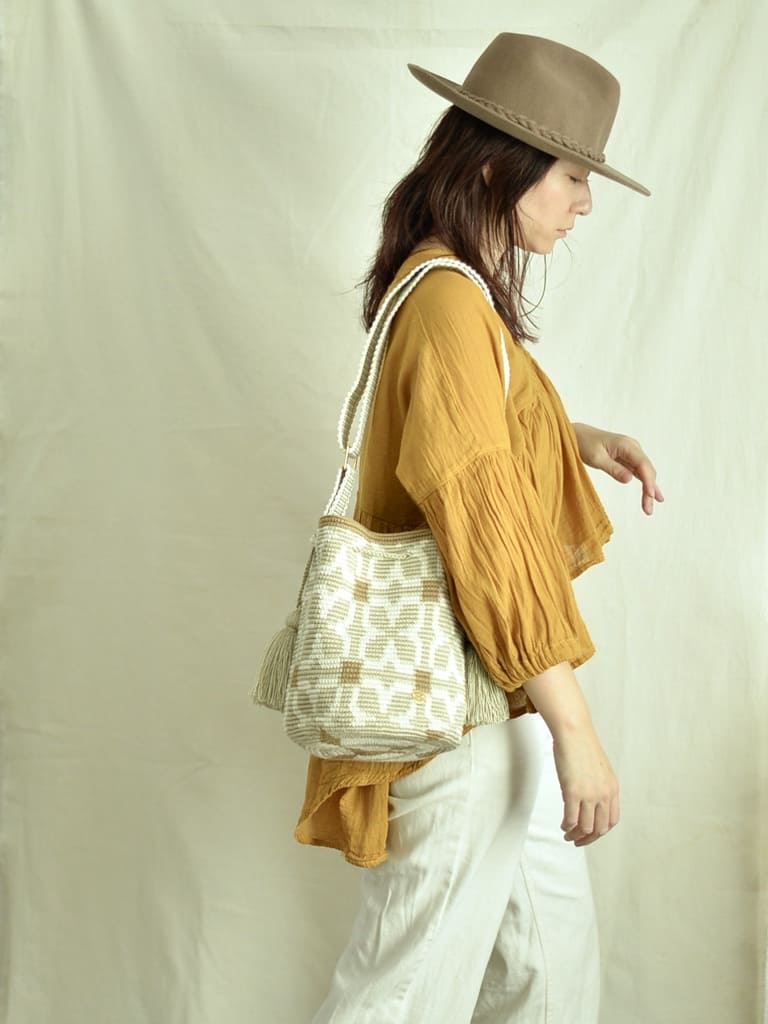 メキシココットン ギャザーブラウス Sol