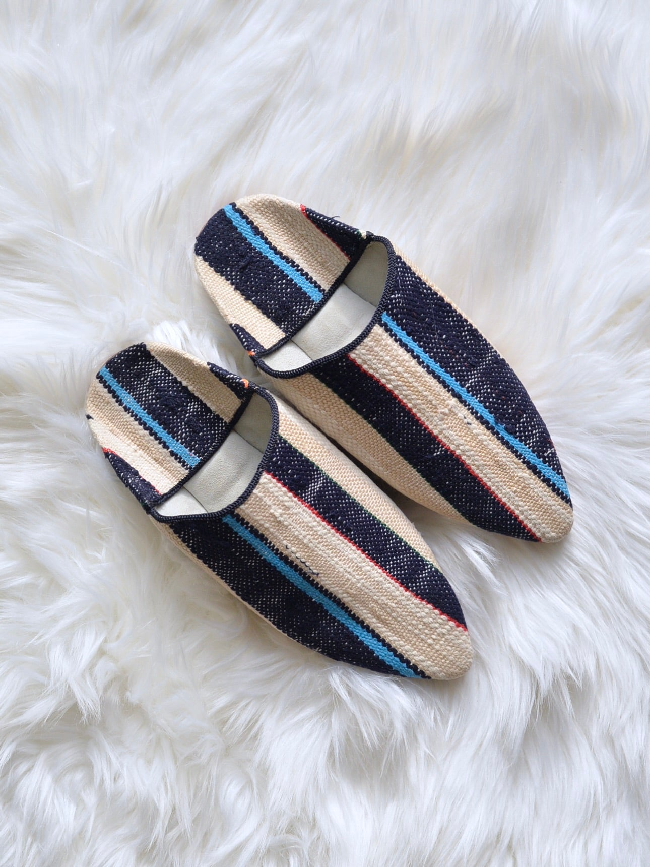 ヴィンテージHIKE 外履きバブーシュ(約23.5~24cm)