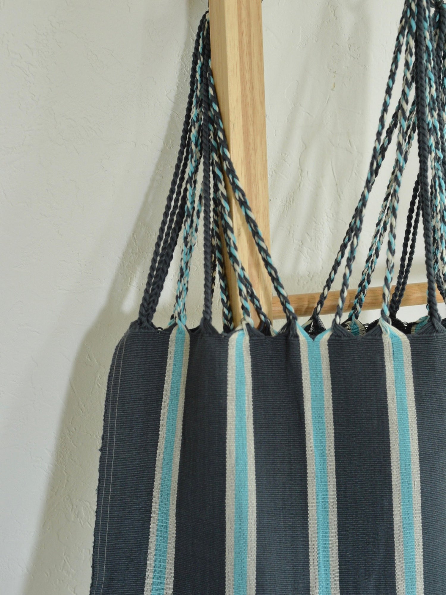 【残り1点】メキシコ ハンモックバッグ レザーハンドル