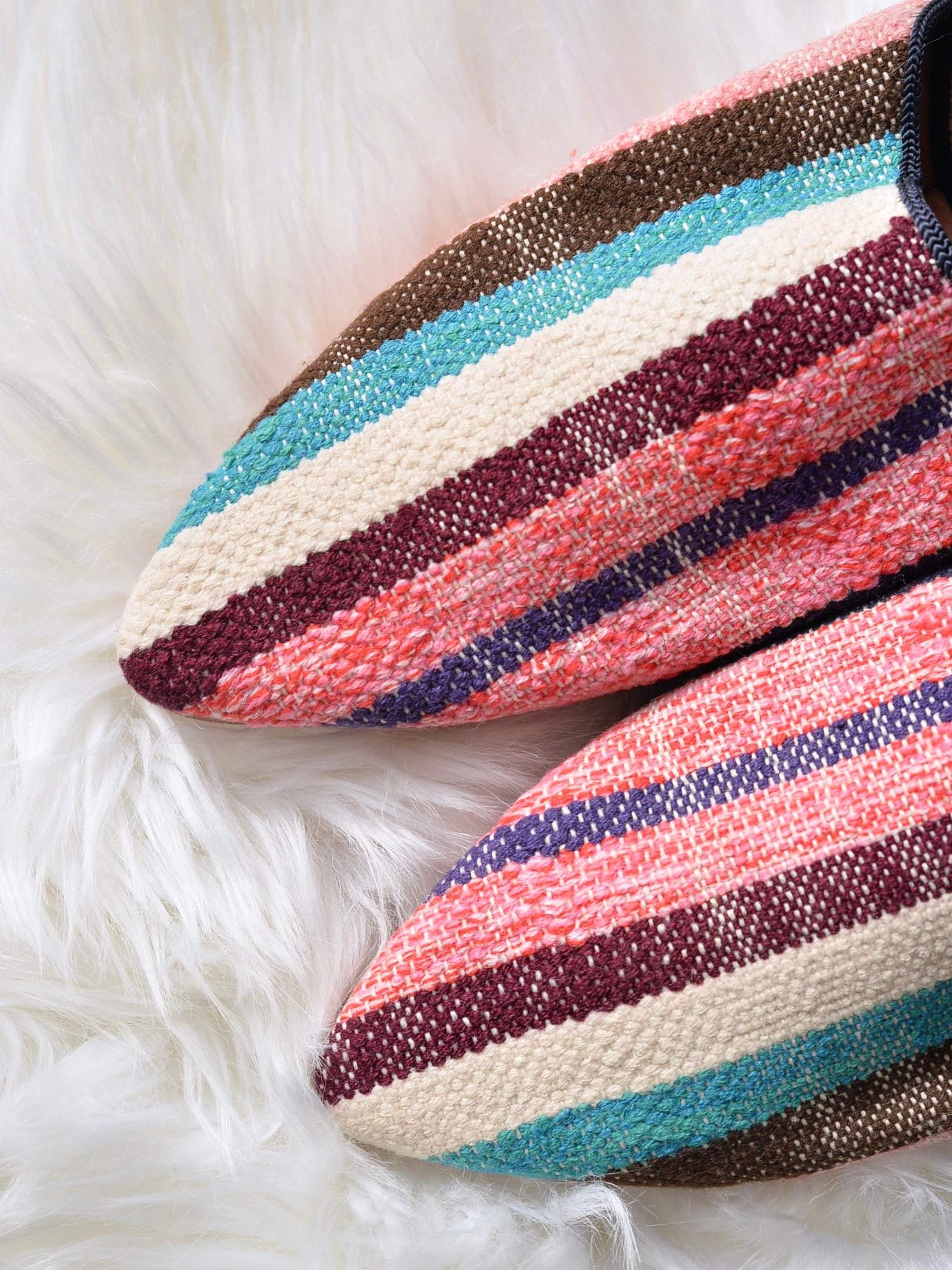 ヴィンテージHIKE 外履きバブーシュ(約24cm)