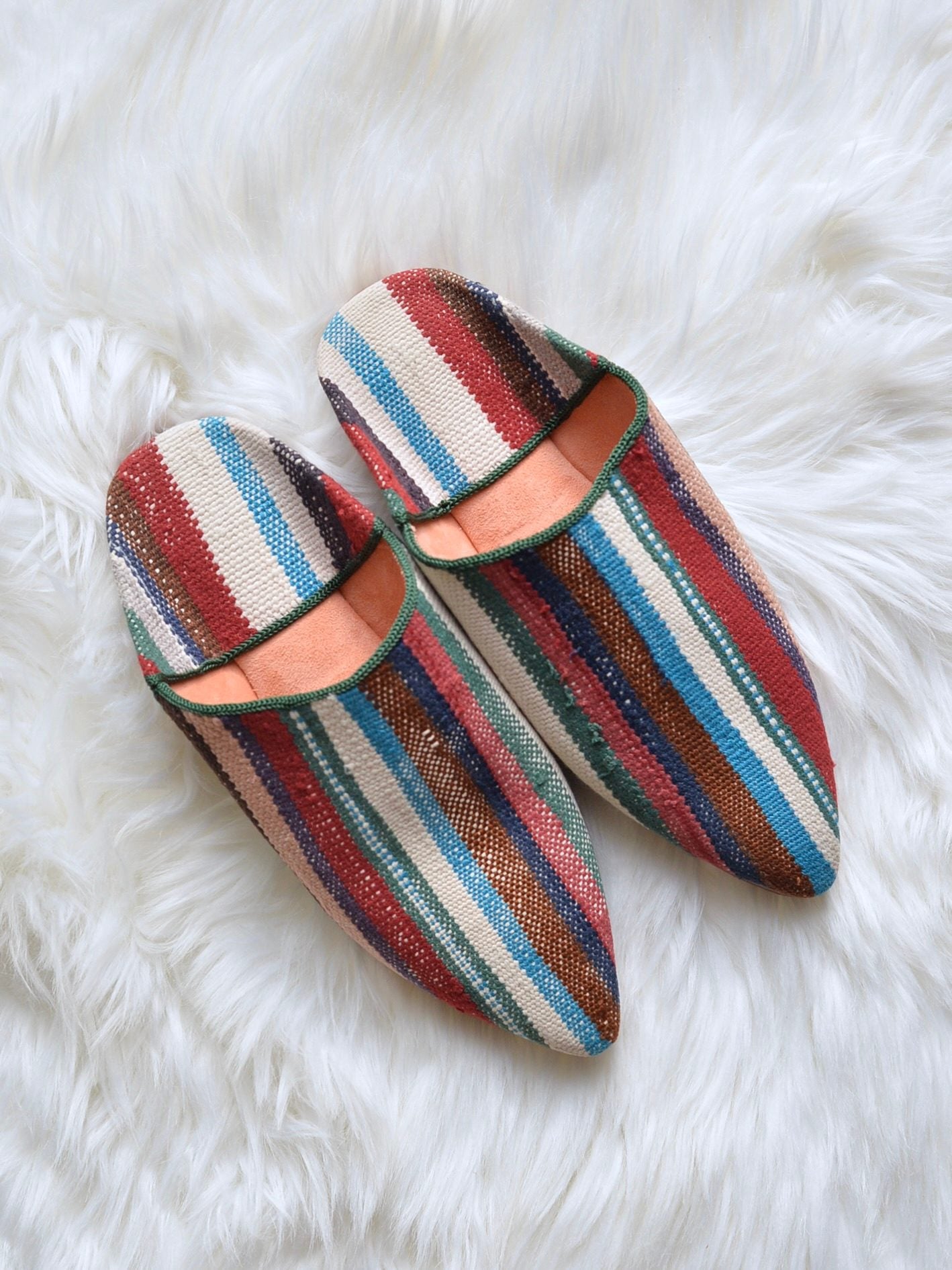 ヴィンテージHIKE 外履きバブーシュ(約24cm)