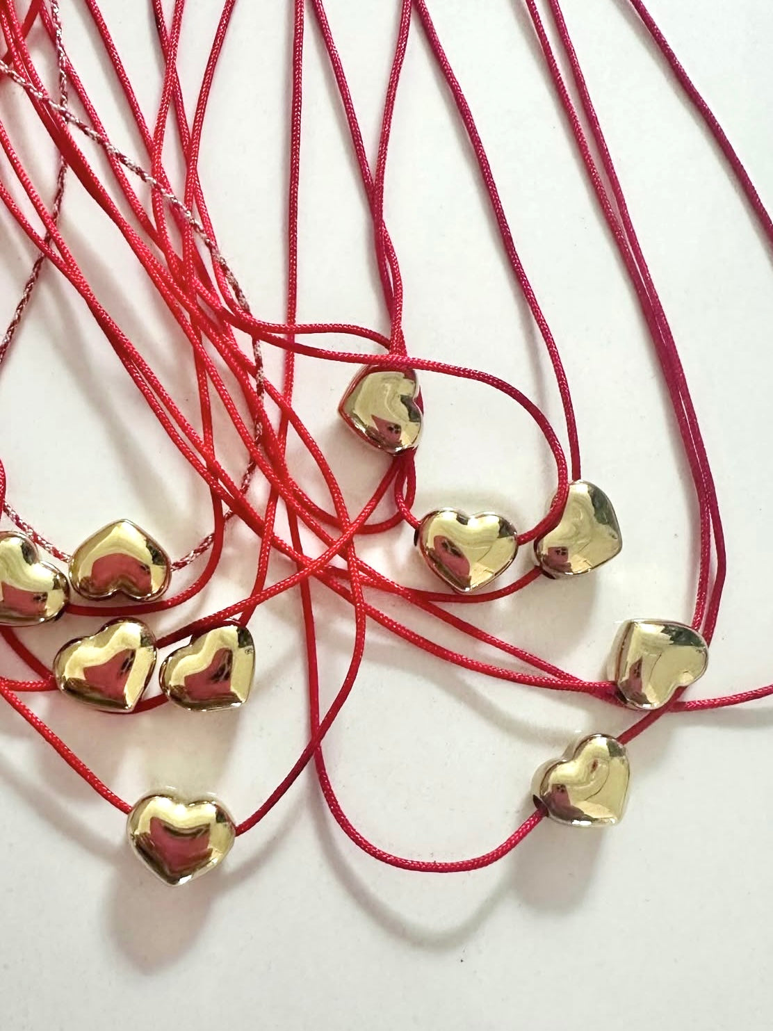 ハート コードネックレス