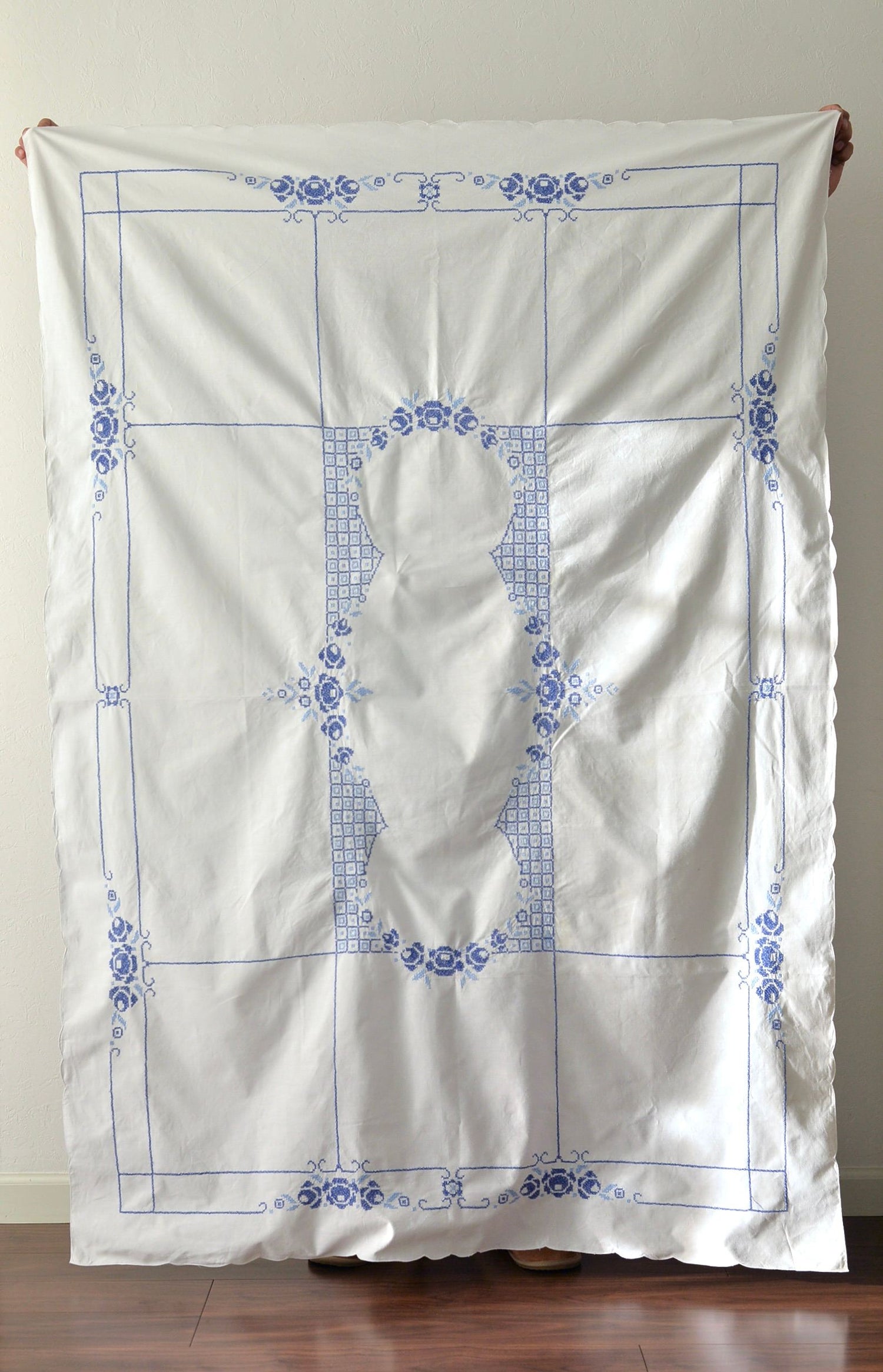 クロスステッチ テーブルクロス