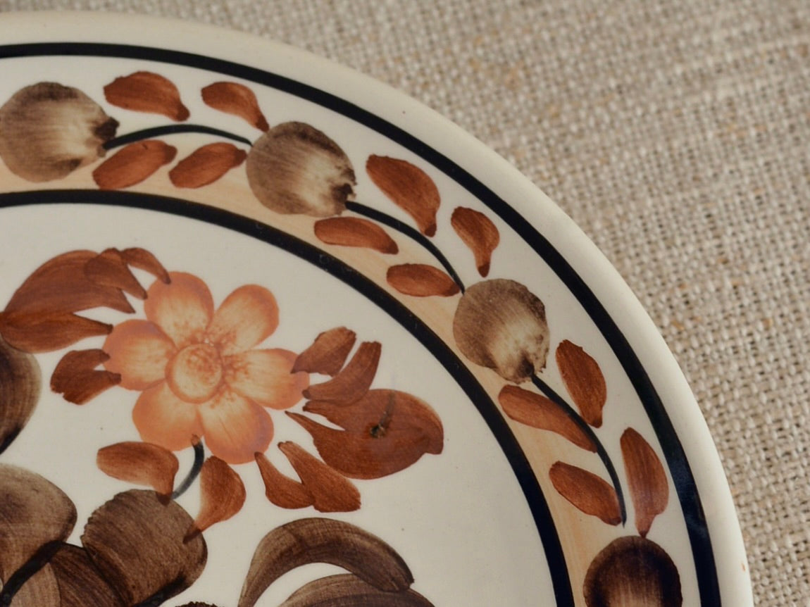 ヴィンテージ ヴウォツワヴェク陶器 プレート 小皿 壁掛け
