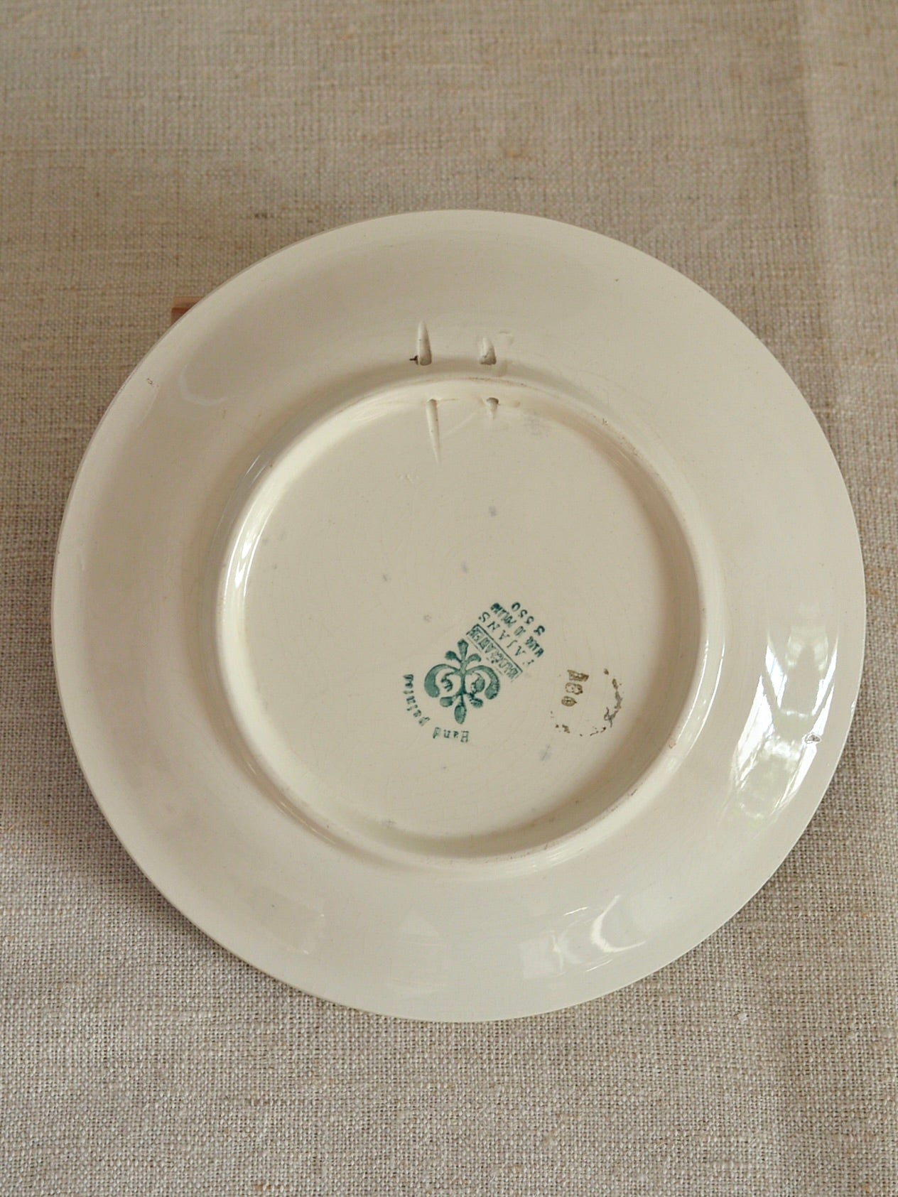 ヴィンテージ ヴウォツワヴェク陶器 プレート