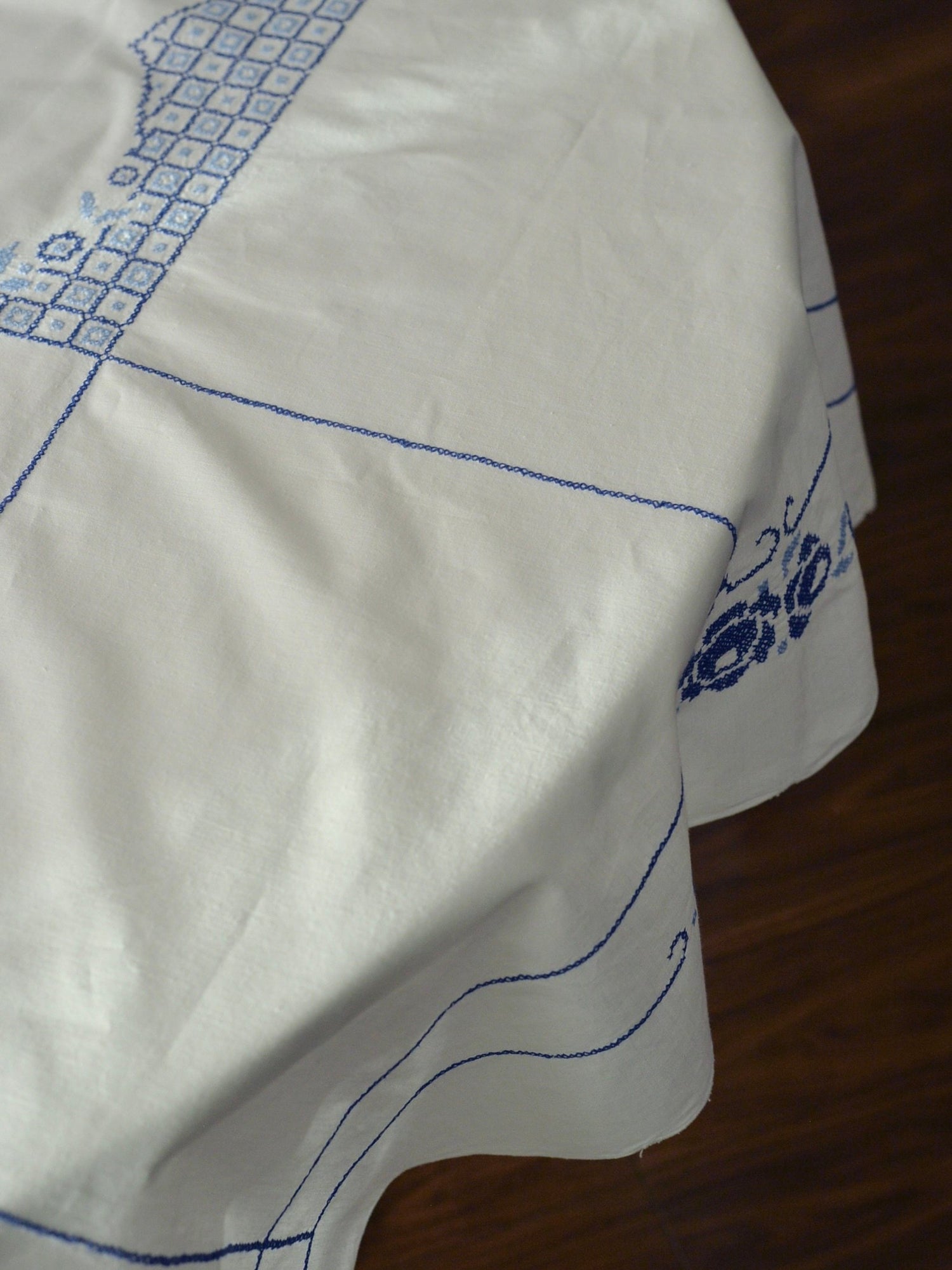 クロスステッチ テーブルクロス