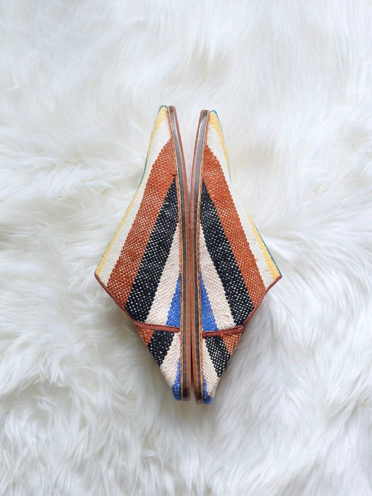 ヴィンテージHIKE 外履きバブーシュ(約24.5cm)