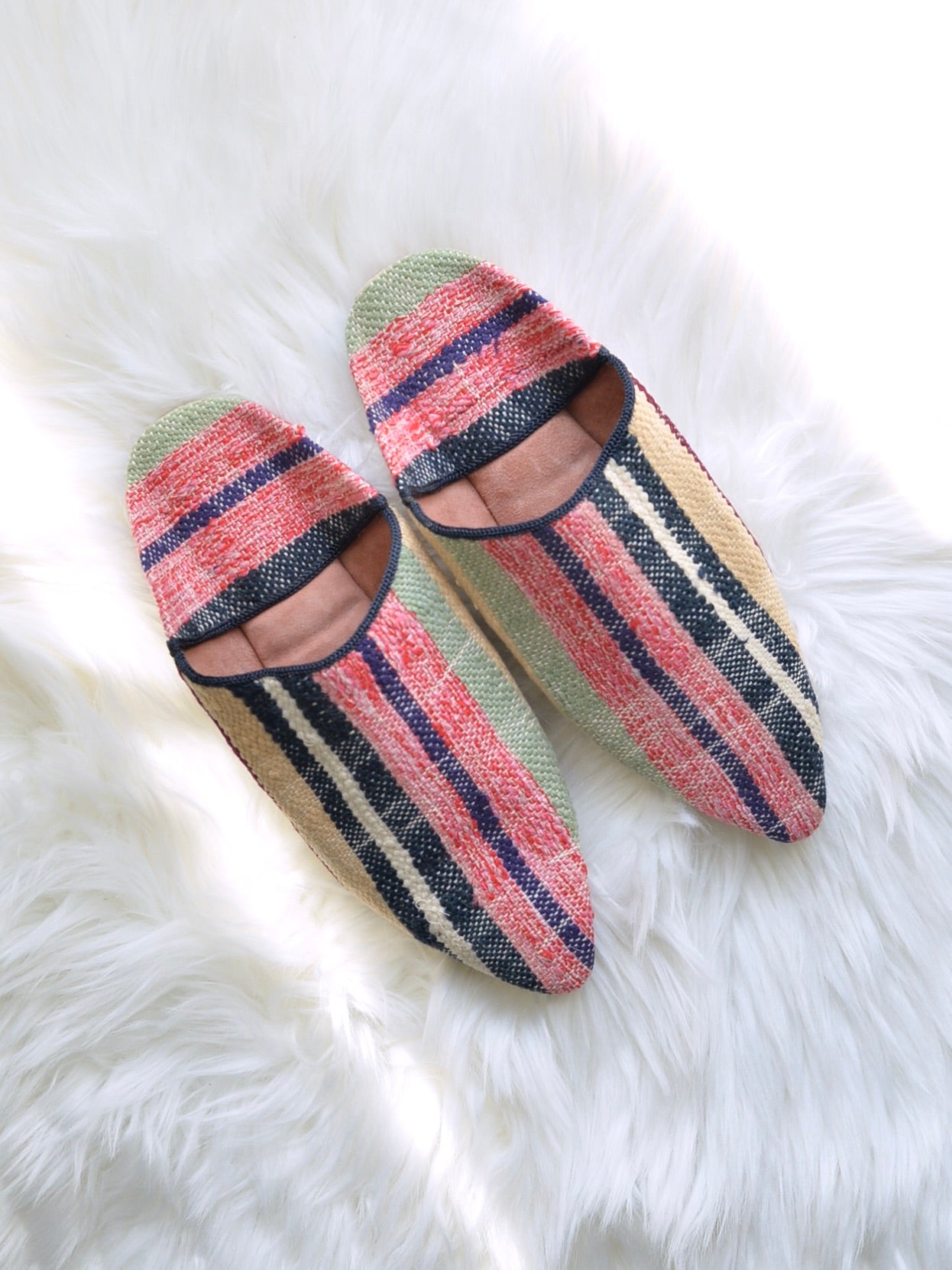 ヴィンテージHIKE 外履きバブーシュ(約24cm)