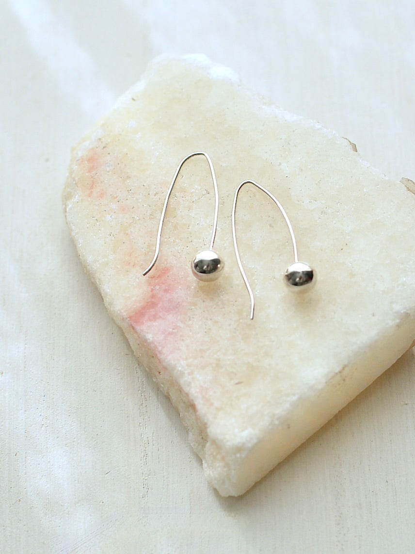 Mexican Silver925 ボールフックピアス