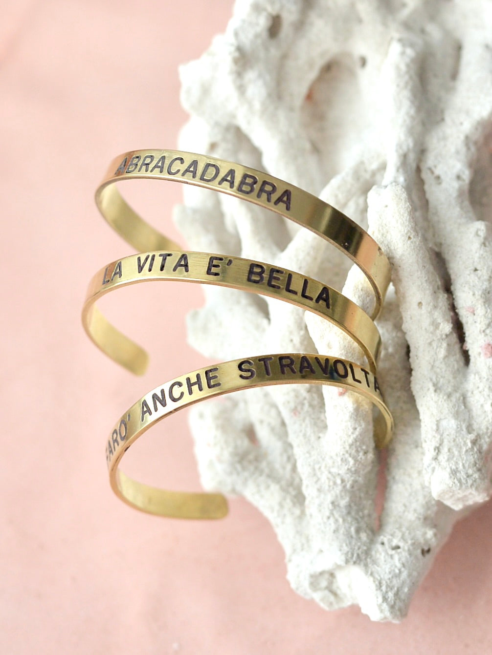 刻印入り 真鍮 バングル – NOZZI BAZZAR