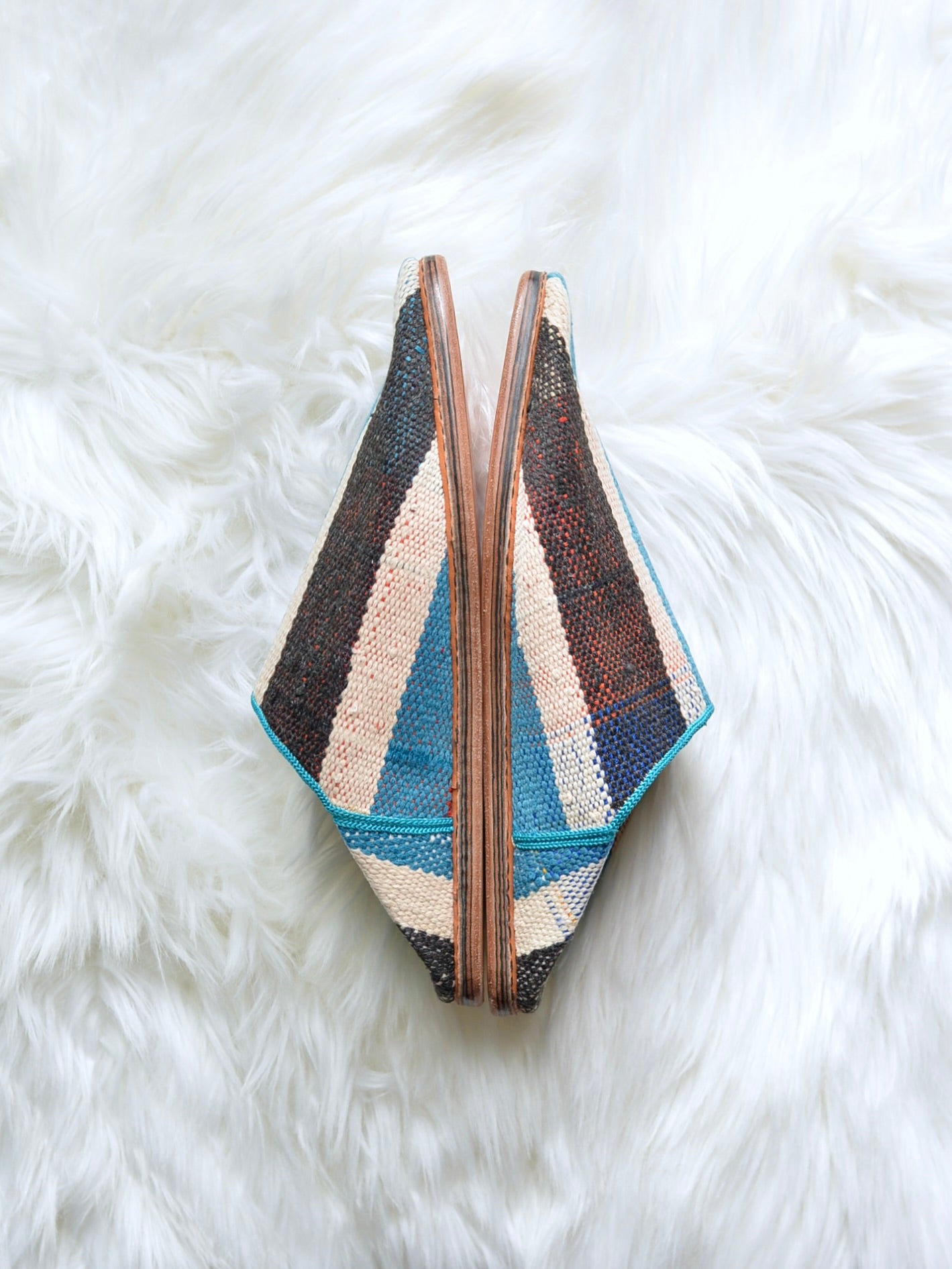 ヴィンテージHIKE 外履きバブーシュ(約24.5cm)