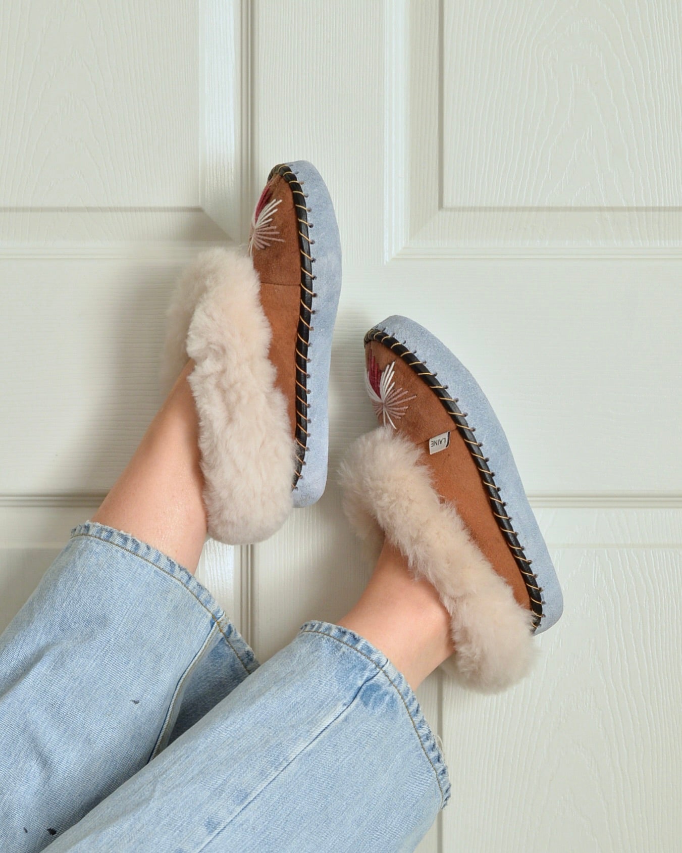 シープスキン ルームシューズ