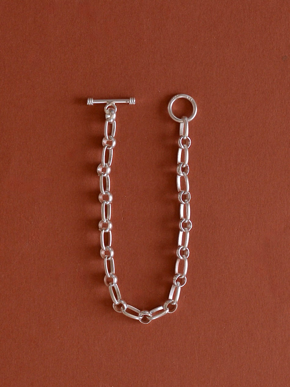Mexican Silver925 チェーンブレスレット
