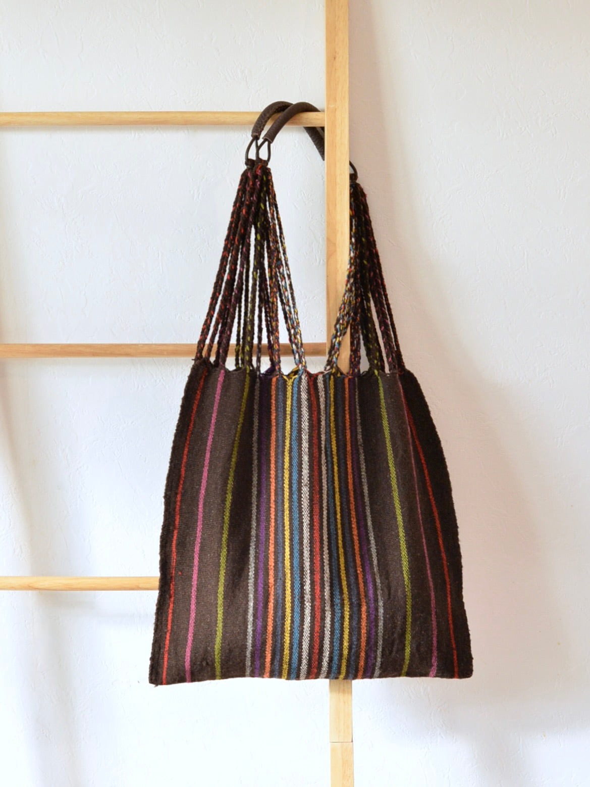 メキシコ ウール ハンモックバッグ レザーハンドル – NOZZI BAZZAR