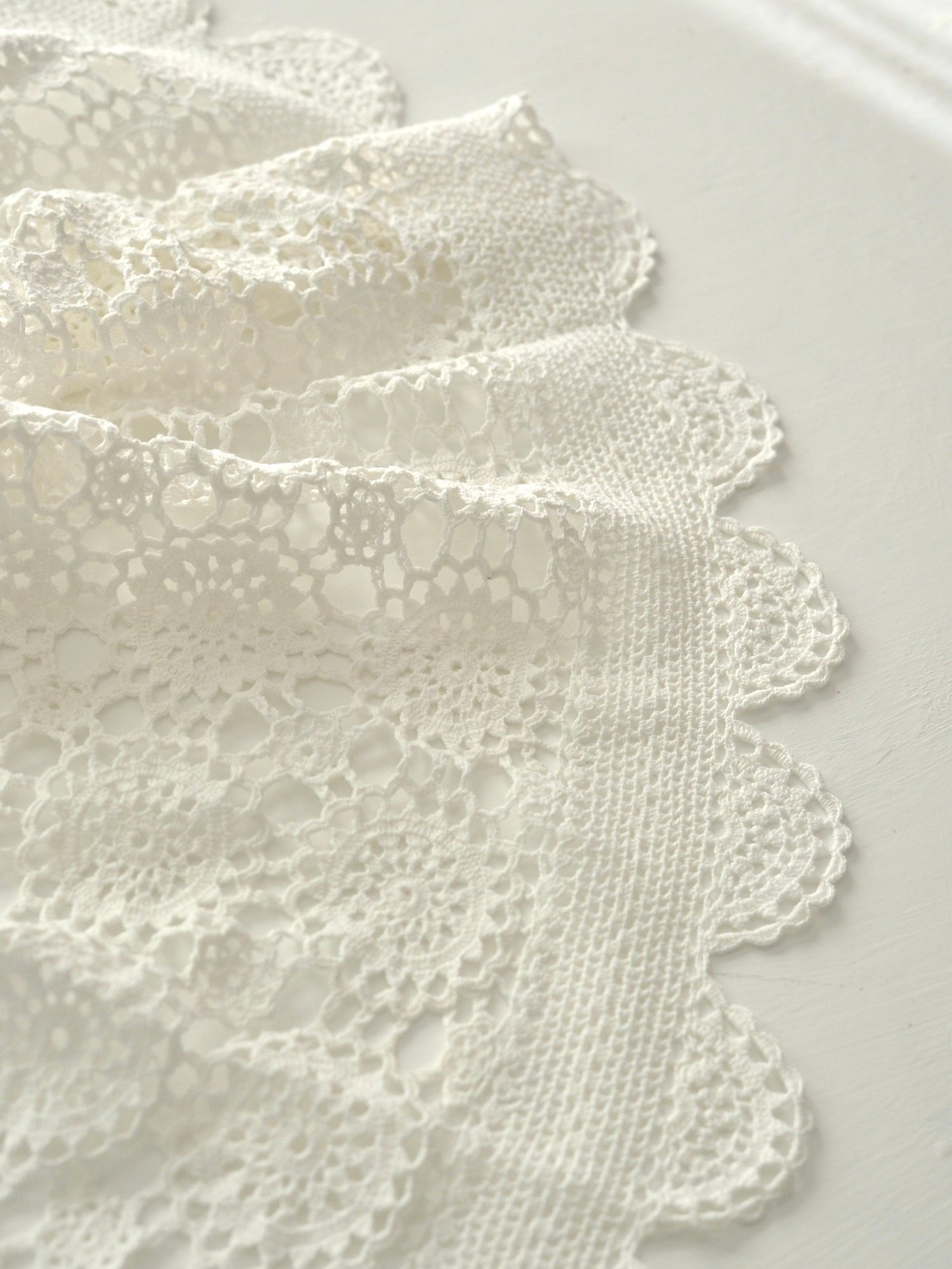 クロシェ レース テーブルセンター