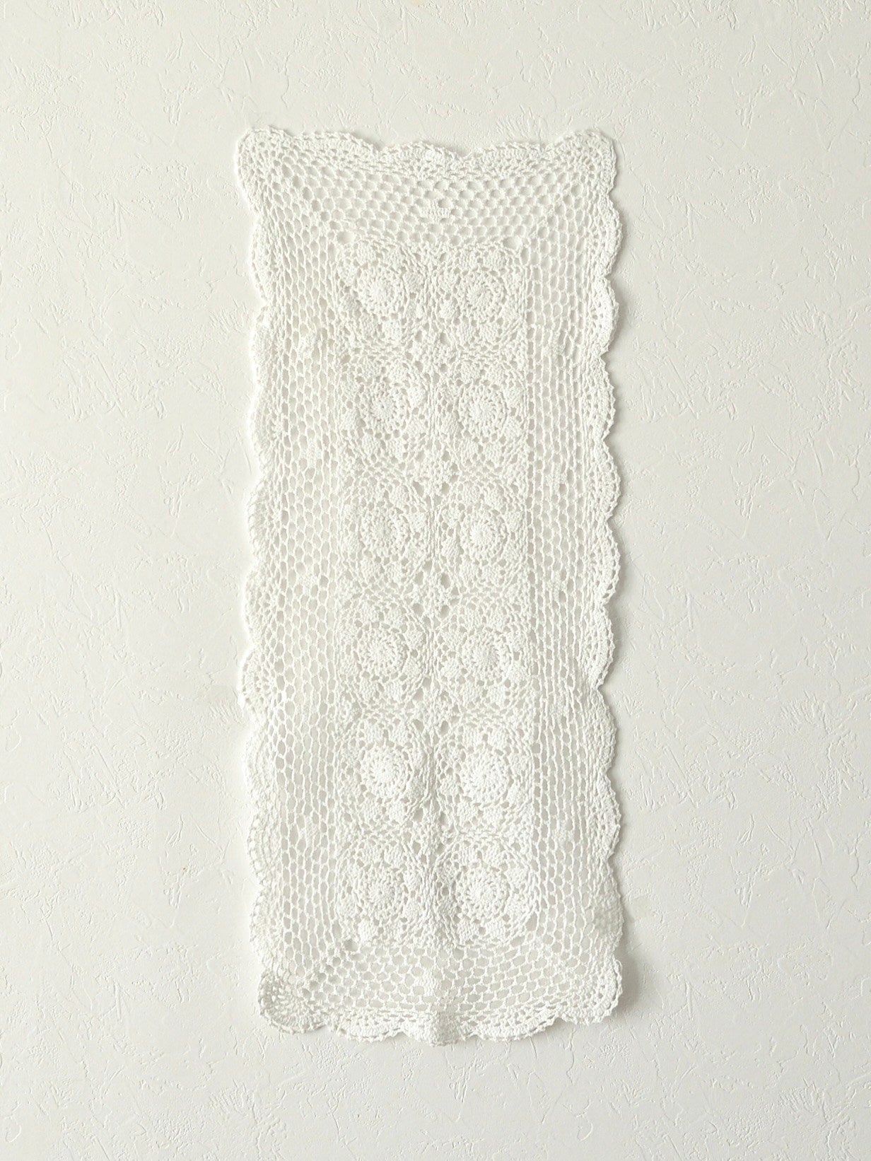 クロシェ レース テーブルセンター