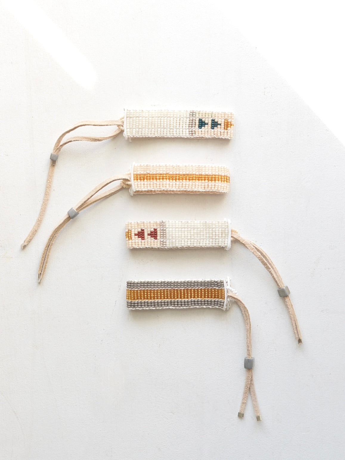 ビーズブレスレット ストライプ