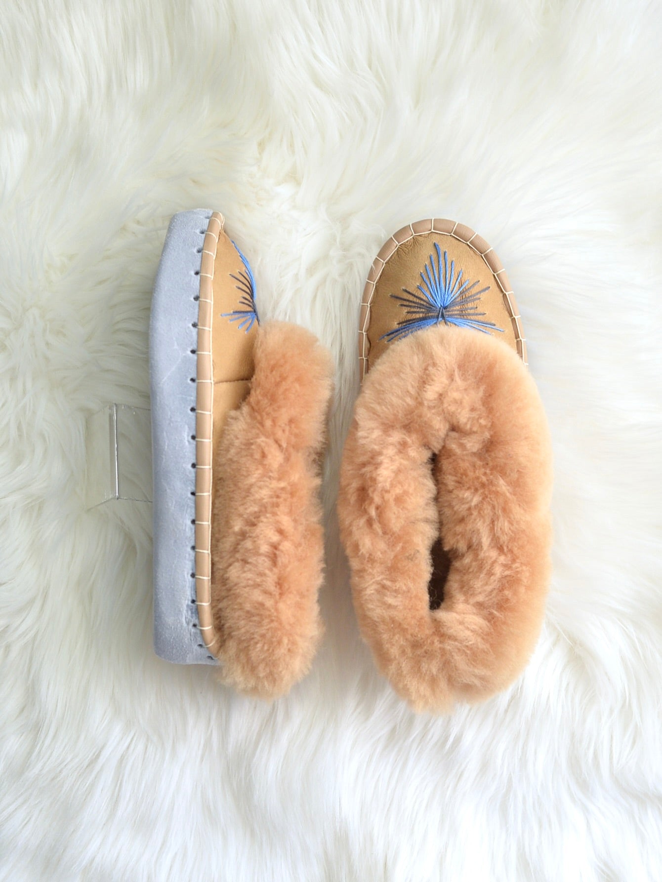 シープスキン ルームシューズ
