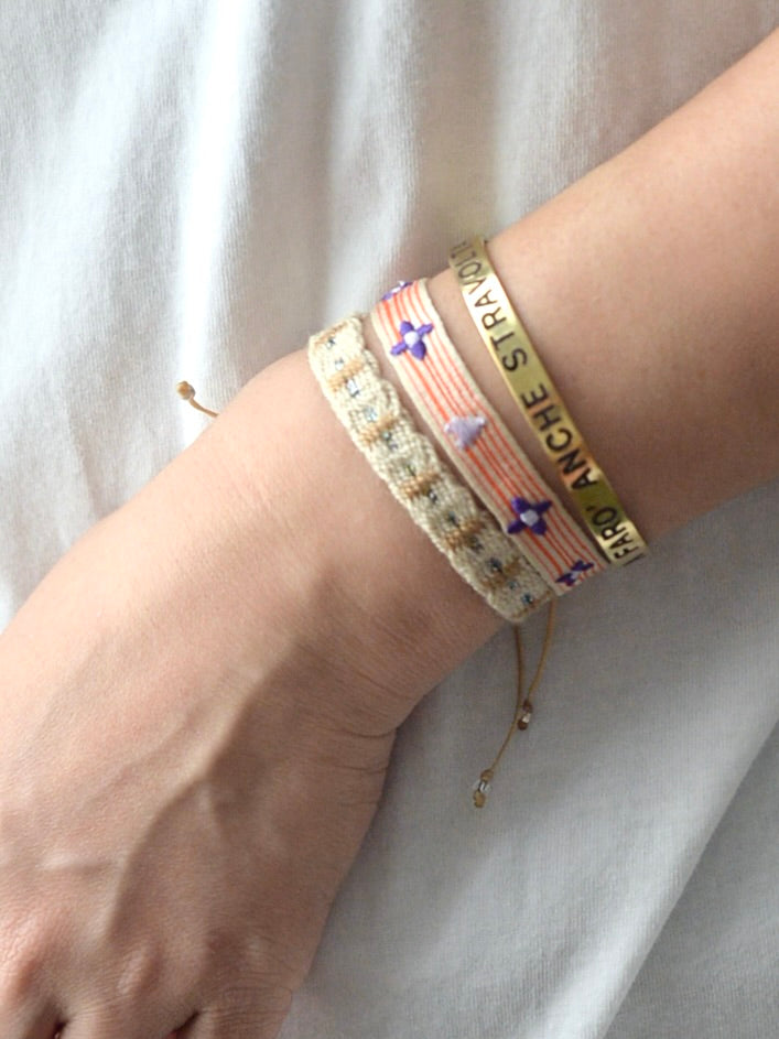 刻印入り 真鍮 バングル