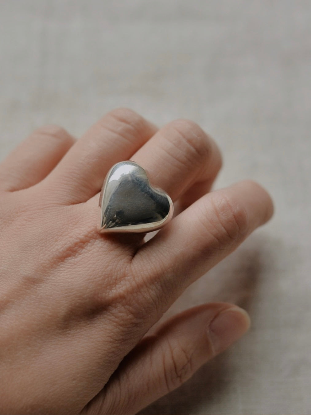 Mexican Silver925 ハートリング