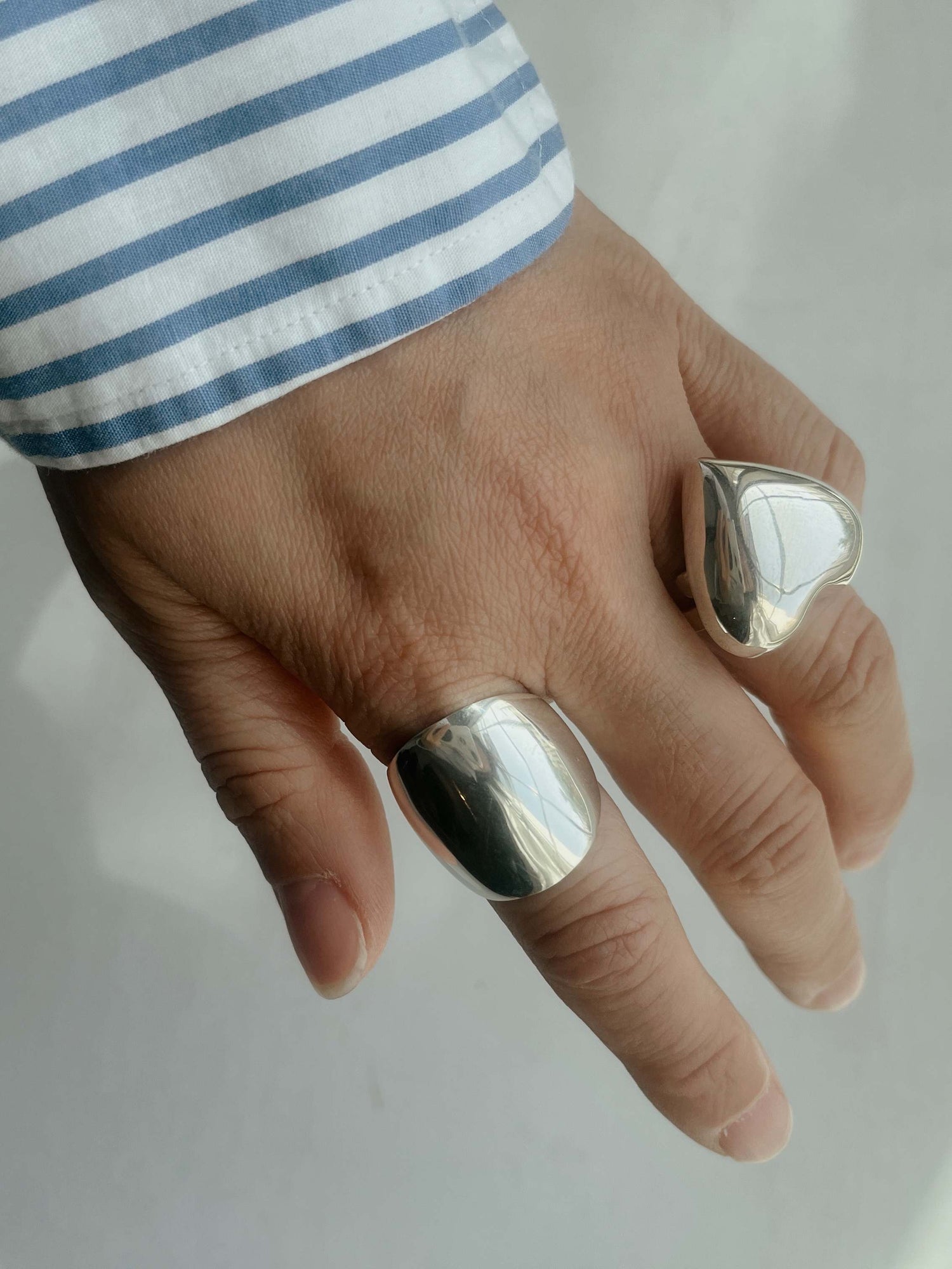 Mexican Silver925 ワイドミラーリング