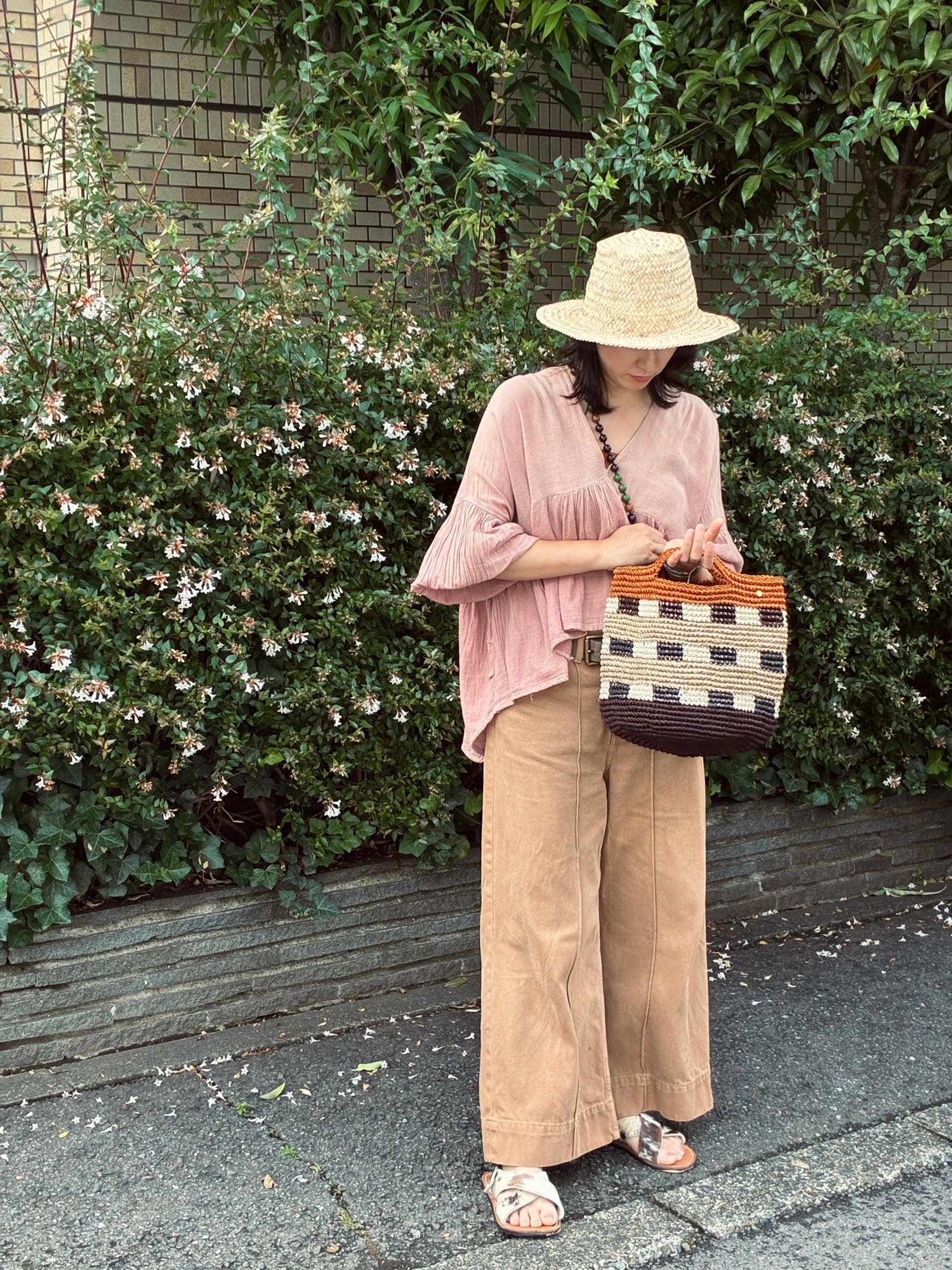 GUANABANA フィケ クロシェバッグ M