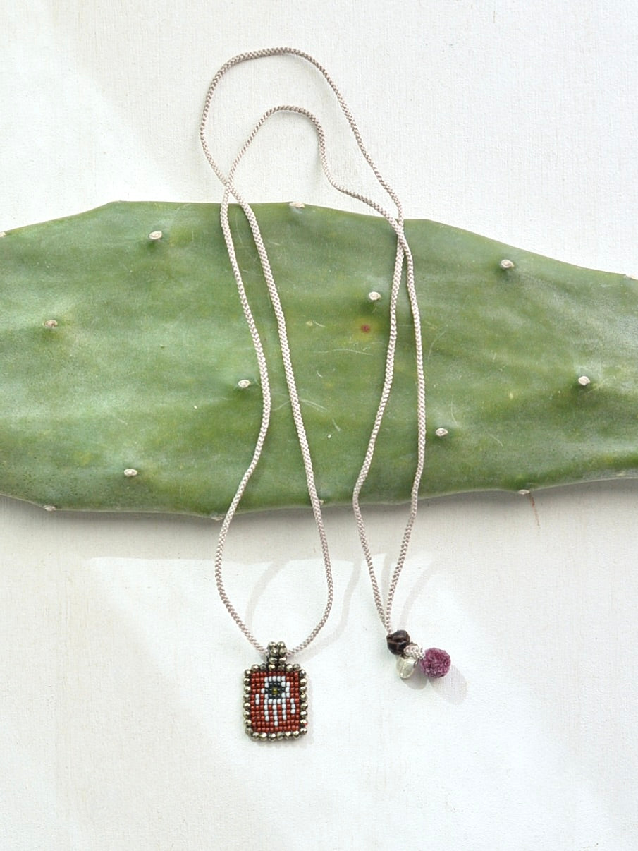 ビーズ刺繍 3way ネックレス