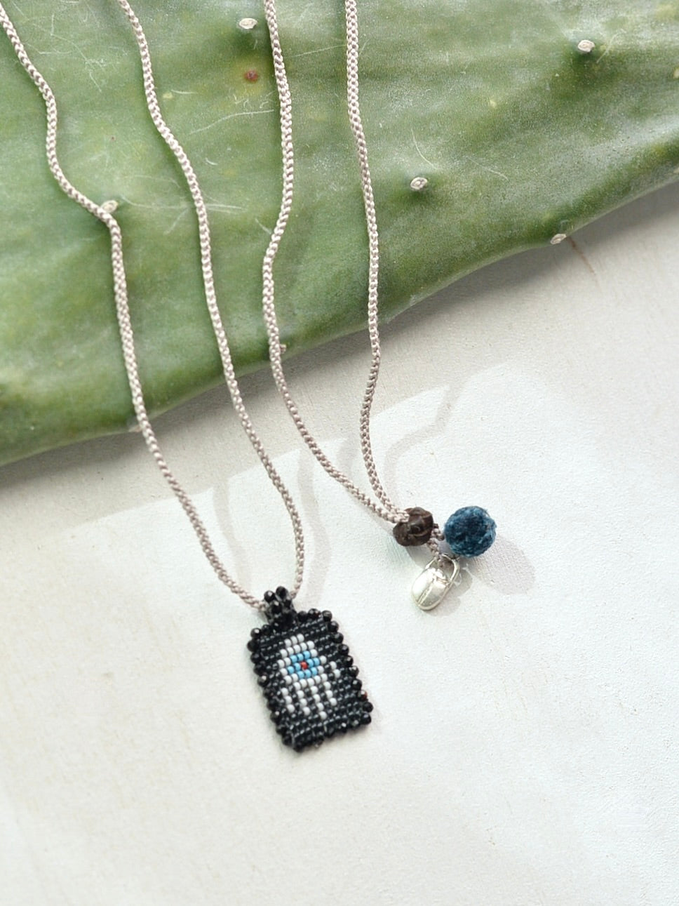 ビーズ刺繍 3way ネックレス