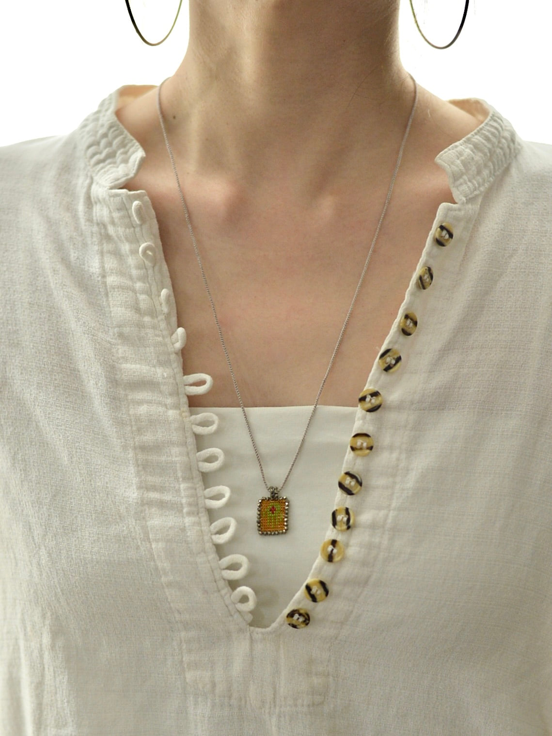 ビーズ刺繍 3way ネックレス